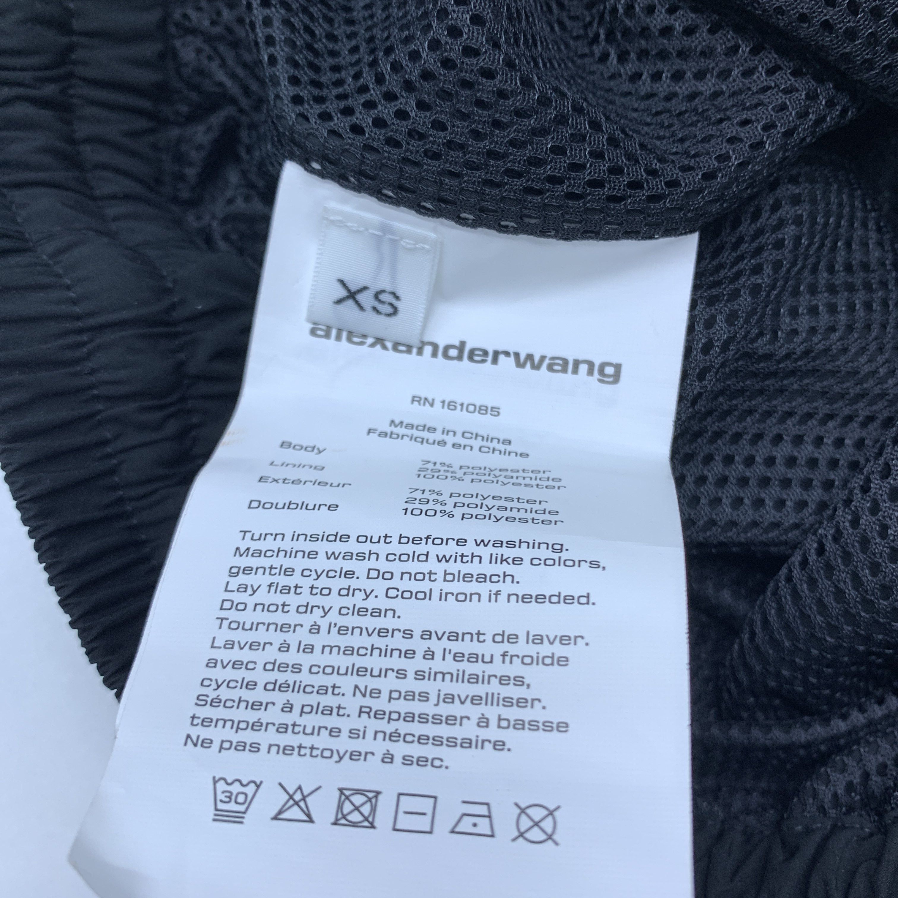 Alexander Wang Alexander Wang Logo Marathon Shorts Size XS Size 26" / US 2 / IT 38 - 3 Thumbnail