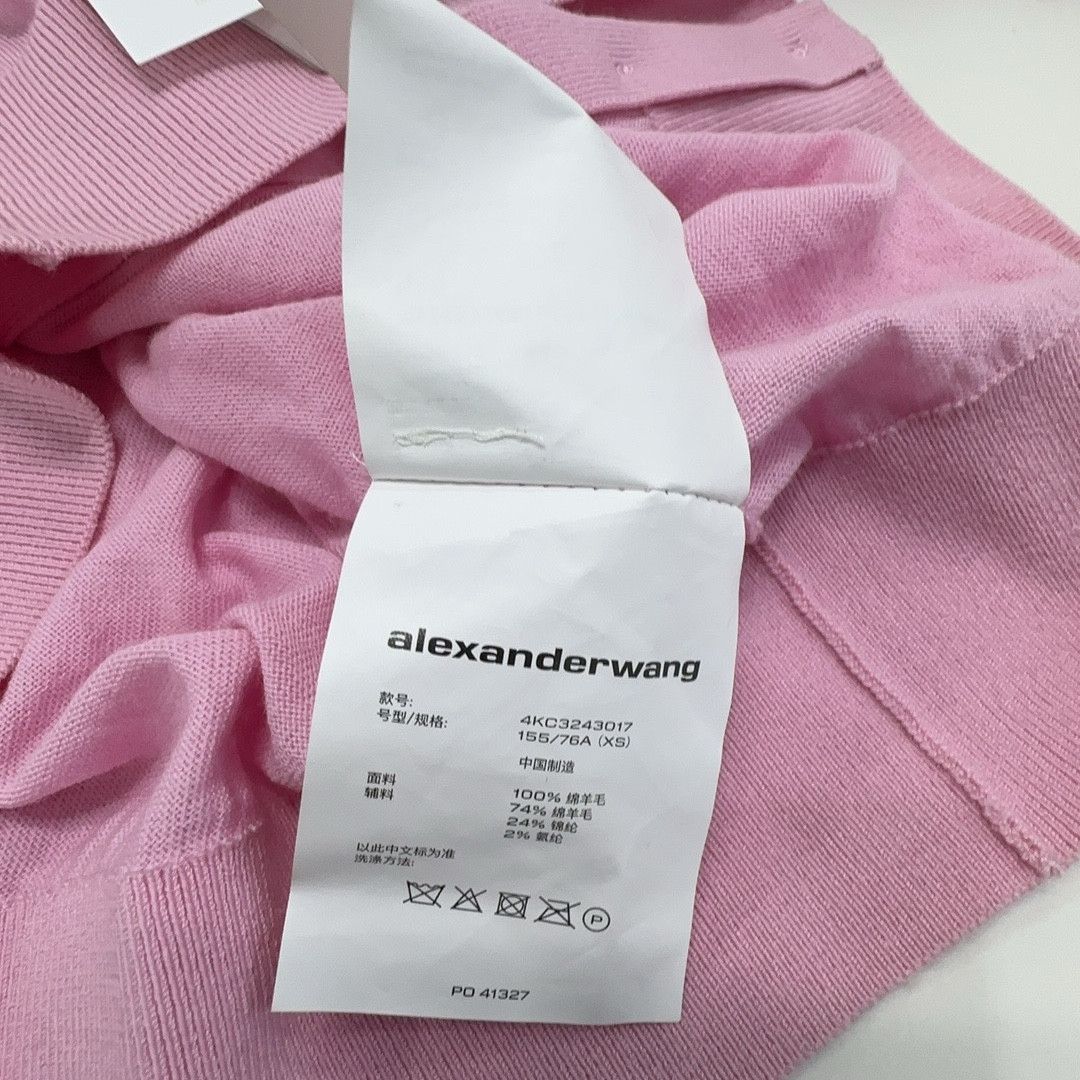 Alexander Wang Alexander Wang Logo Embroidered Cardigan Size XS Size XS / US 0-2 / IT 36-38 - 4 Thumbnail