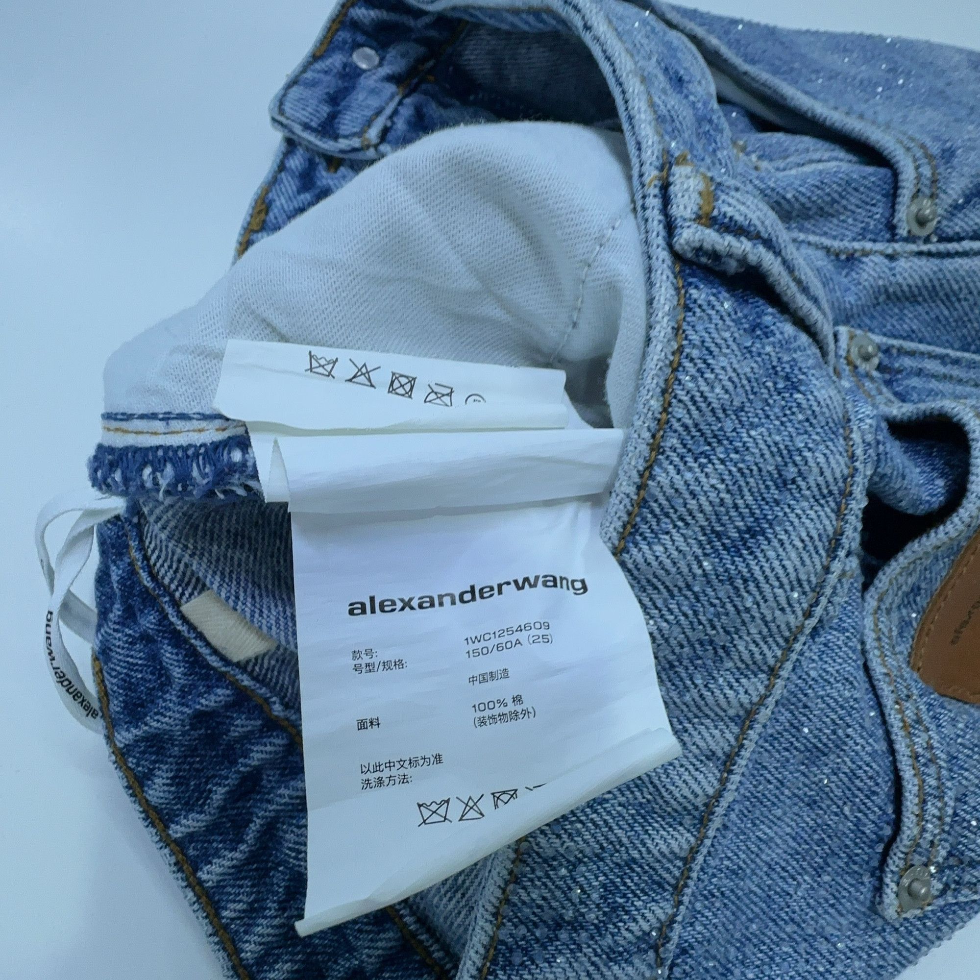 Alexander Wang Alexander Wang Denim Shorts Size 25 Size 25" / US 0 / IT 36 - 3 Thumbnail