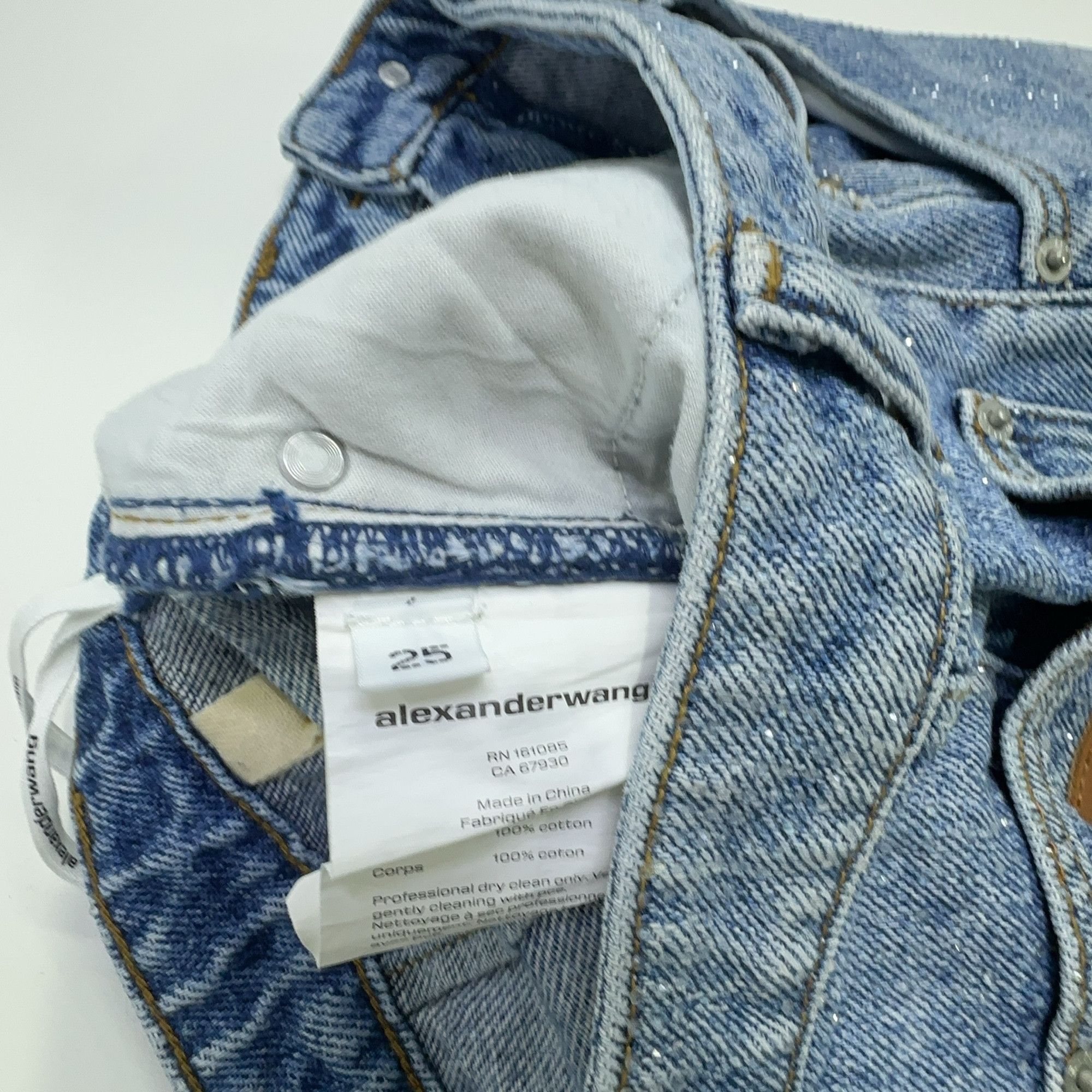 Alexander Wang Alexander Wang Denim Shorts Size 25 Size 25" / US 0 / IT 36 - 4 Thumbnail