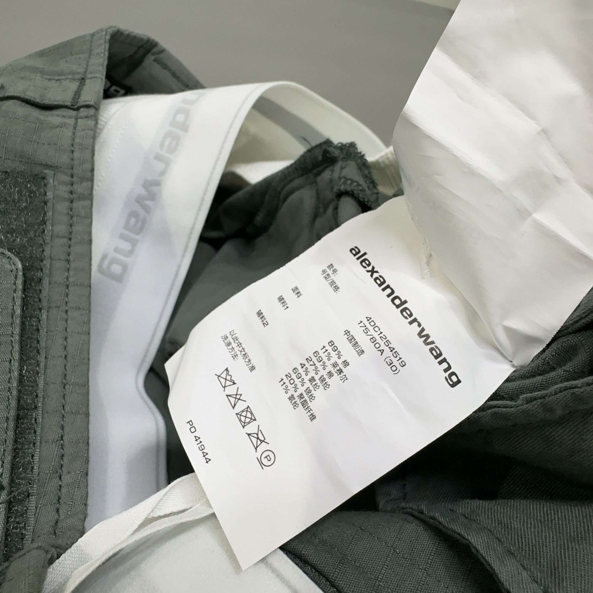 Alexander Wang Alexander Wang Logo Waistband Cargo Pants Size 30 Size 30" / US 8 / IT 44 - 4 Thumbnail