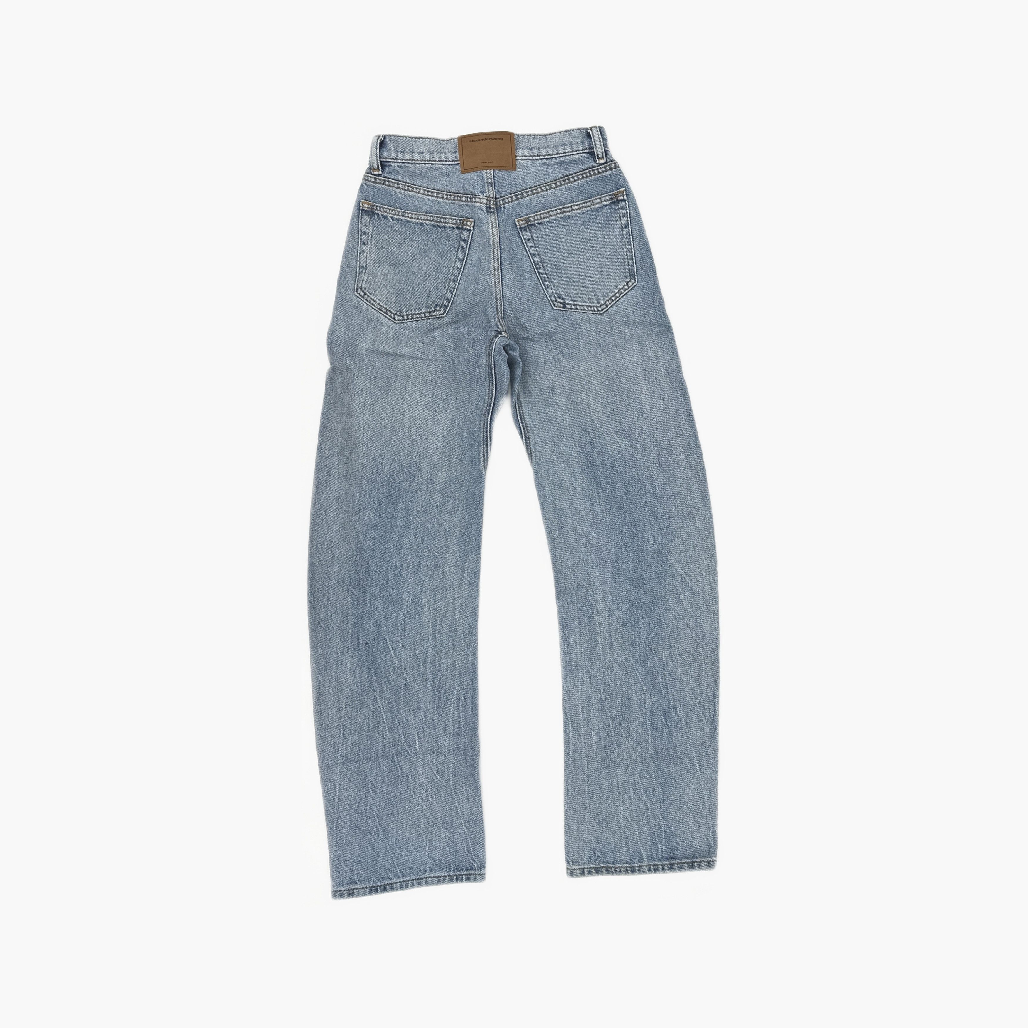 Alexander Wang Alexander Wang Bowed Gusset Logo Jeans Size 25 Size 25" / US 0 / IT 36 - 2 Thumbnail