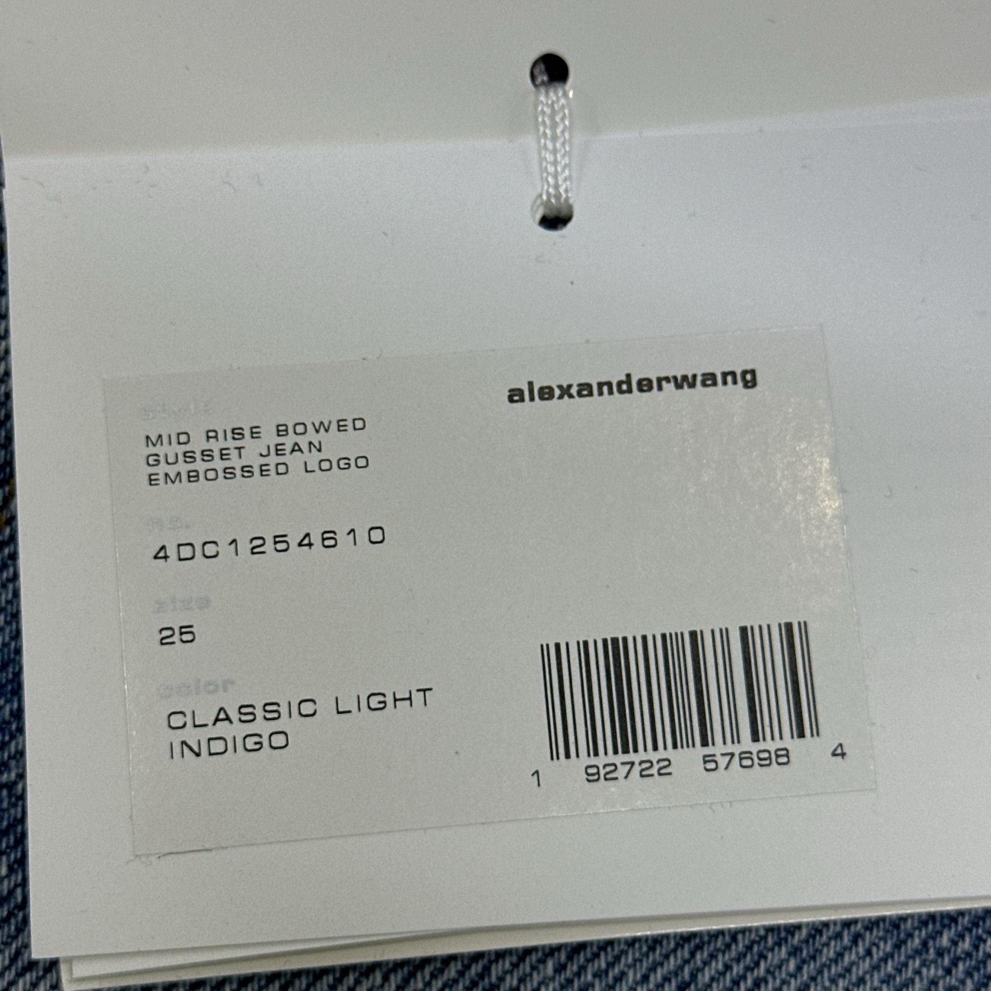 Alexander Wang Alexander Wang Bowed Gusset Logo Jeans Size 25 Size 25" / US 0 / IT 36 - 5 Thumbnail