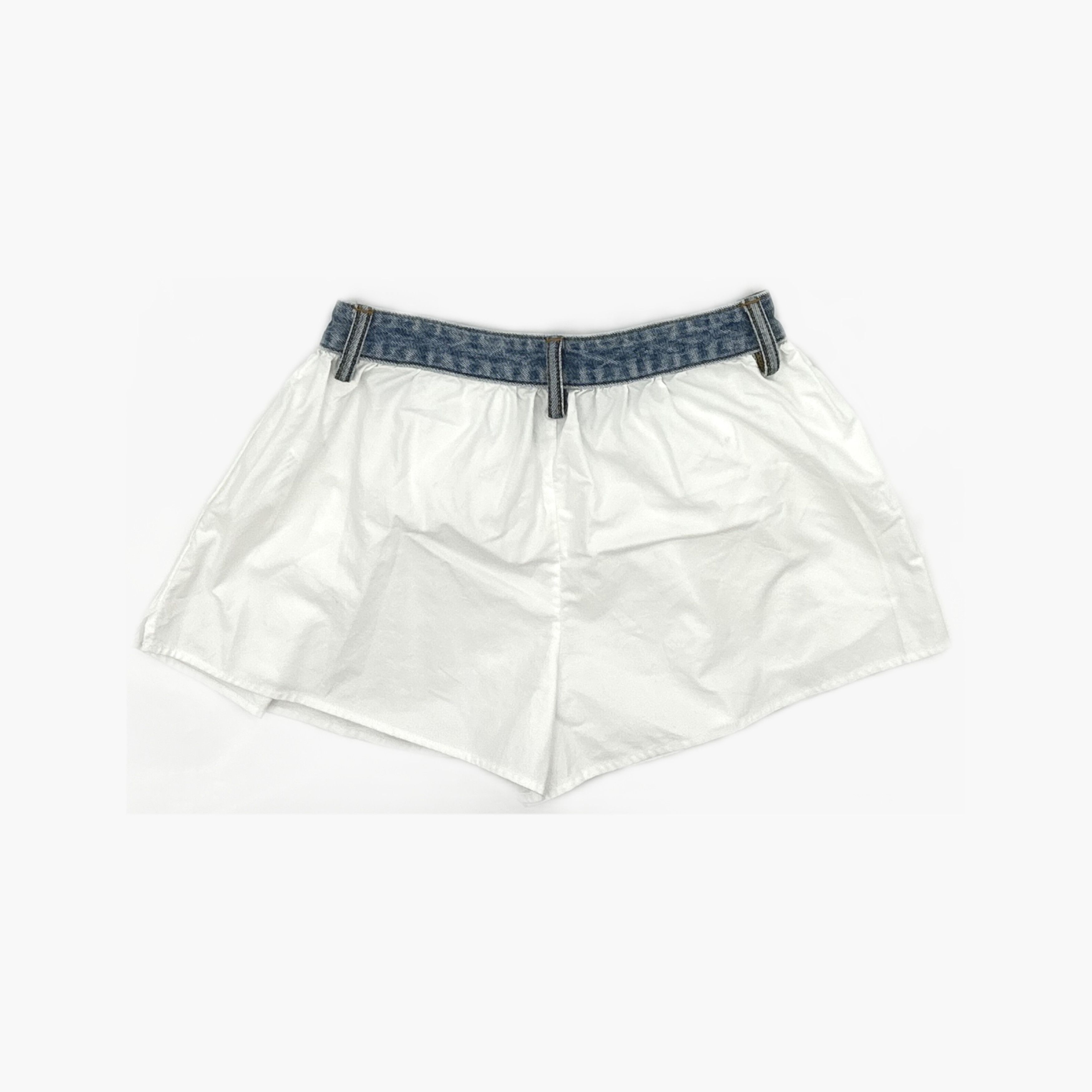 Alexander Wang Alexander Wang Contrast Denim Waist Shorts Size 2 Size 26" / US 2 / IT 38 - 2 Thumbnail