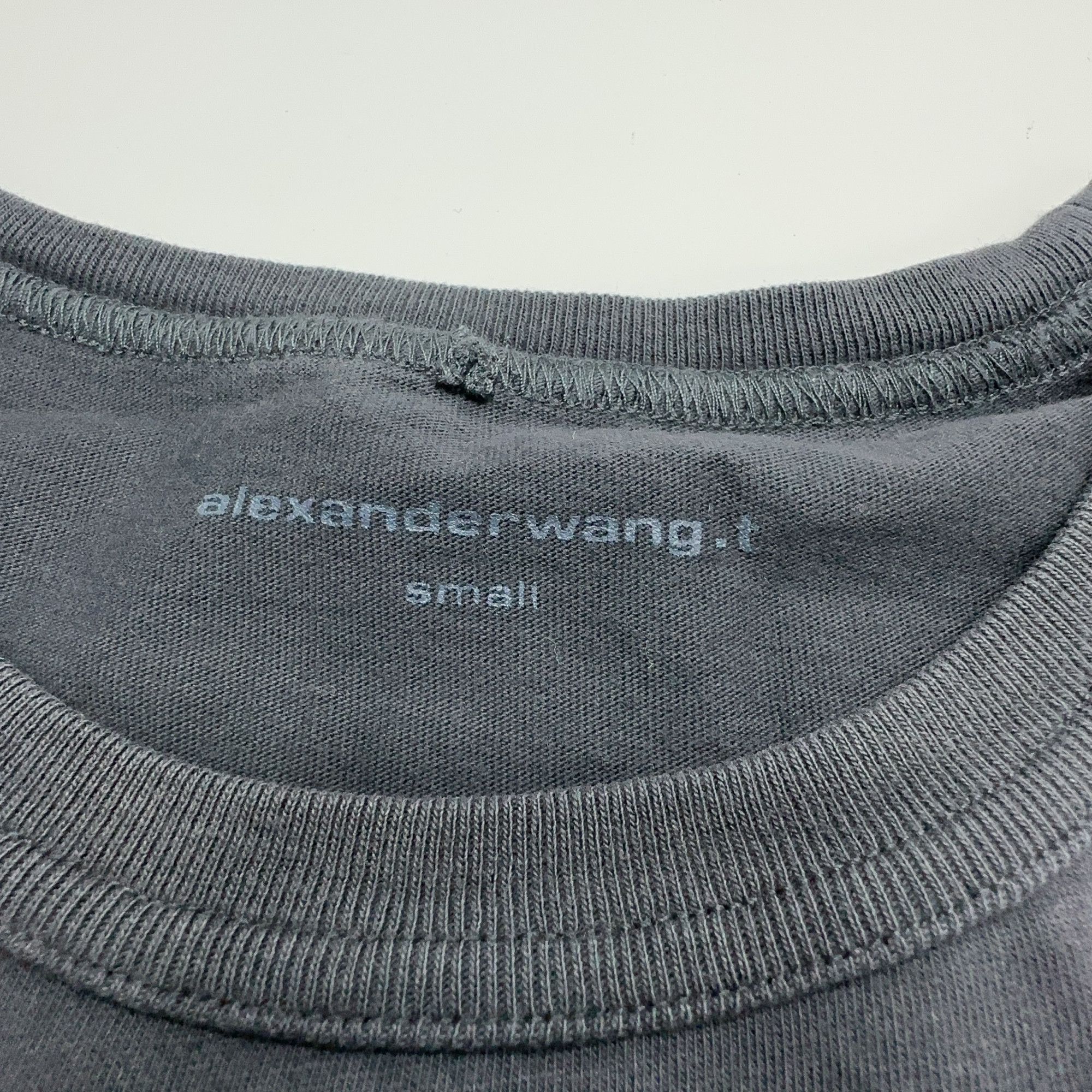 Alexander Wang Alexander Wang Rhinestone Logo T-Shirt Size S Size S / US 4 / IT 40 - 3 Thumbnail