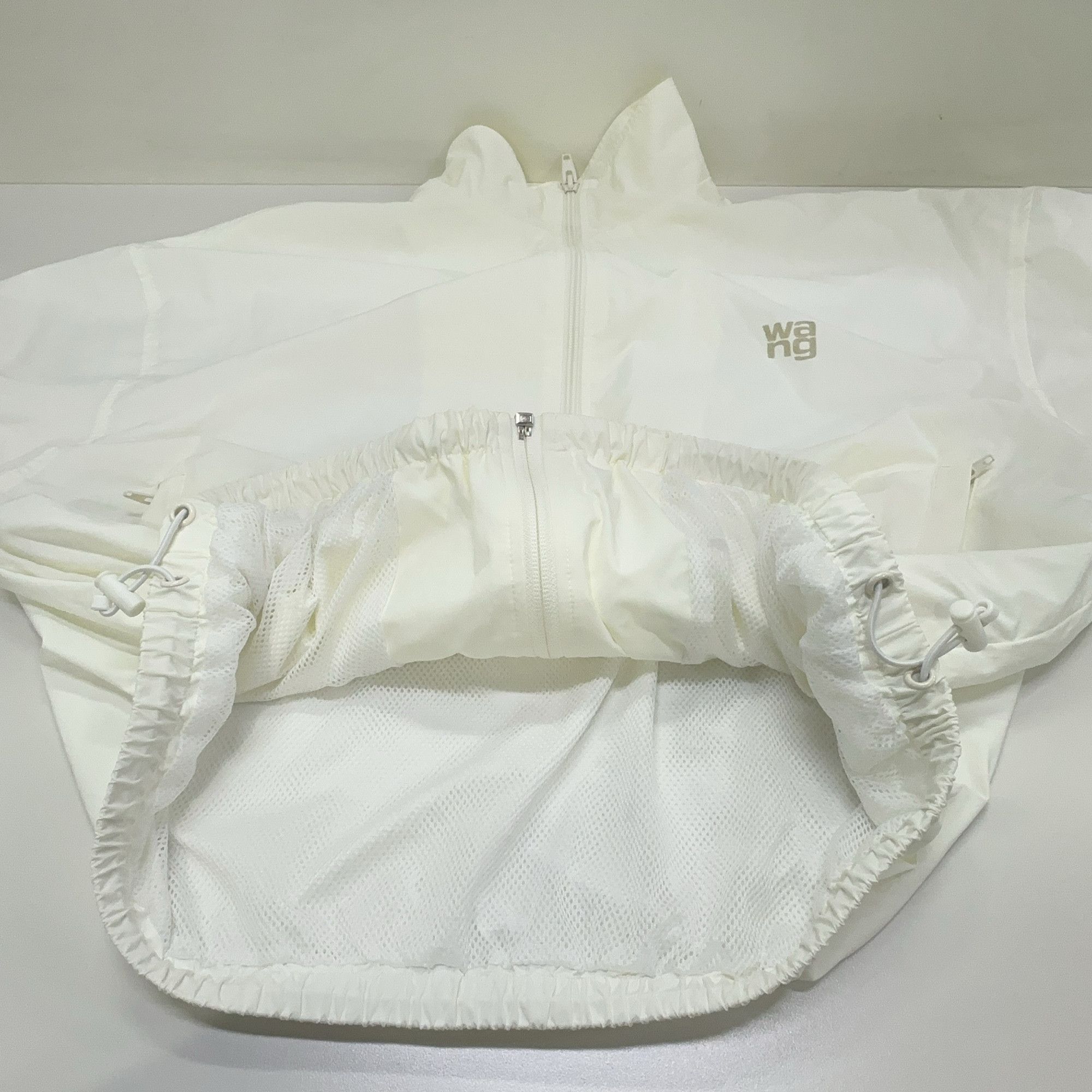 Alexander Wang Alexander Wang White Logo Zip Jacket Size XS Size XS / US 0-2 / IT 36-38 - 8 Thumbnail
