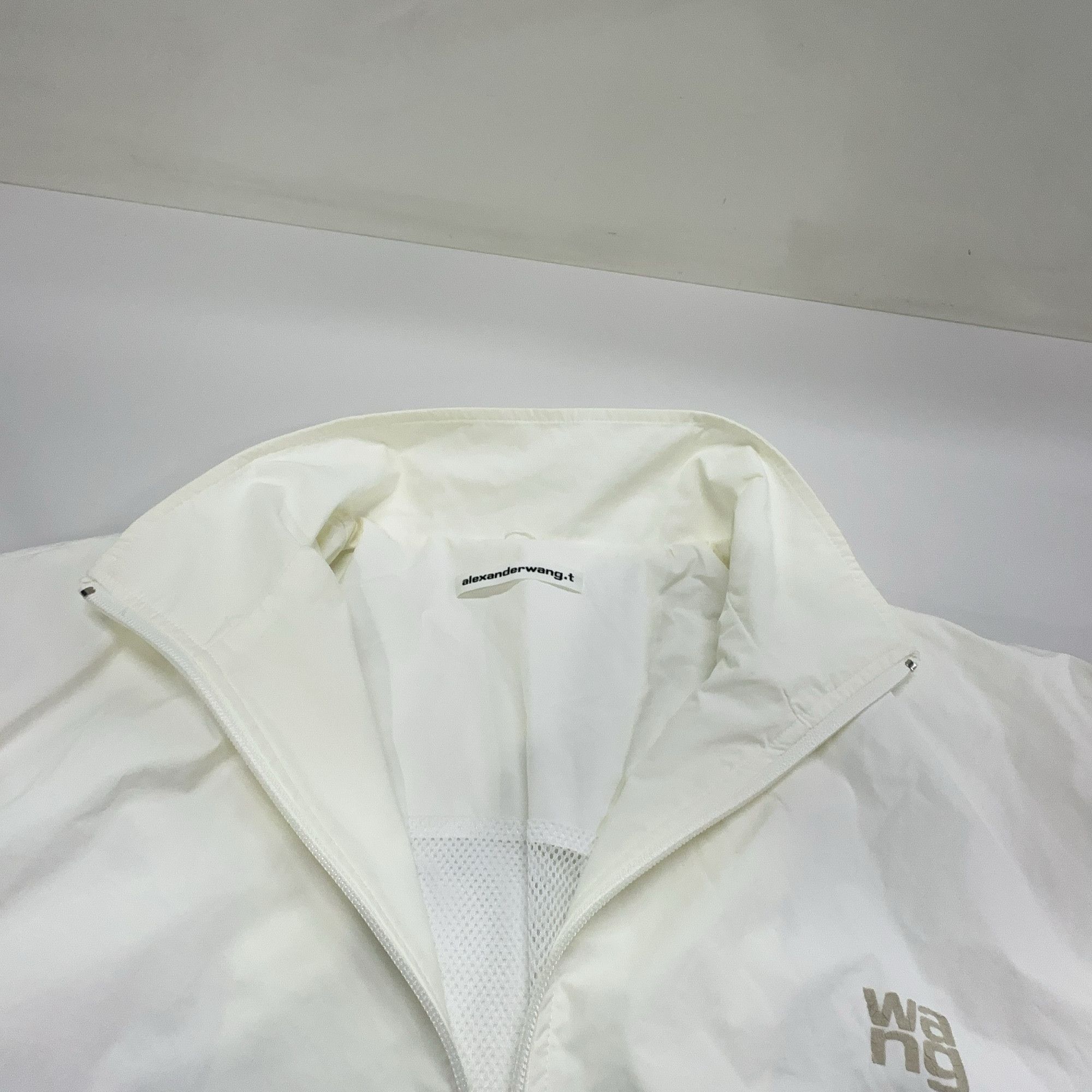 Alexander Wang Alexander Wang White Logo Zip Jacket Size XS Size XS / US 0-2 / IT 36-38 - 6 Thumbnail