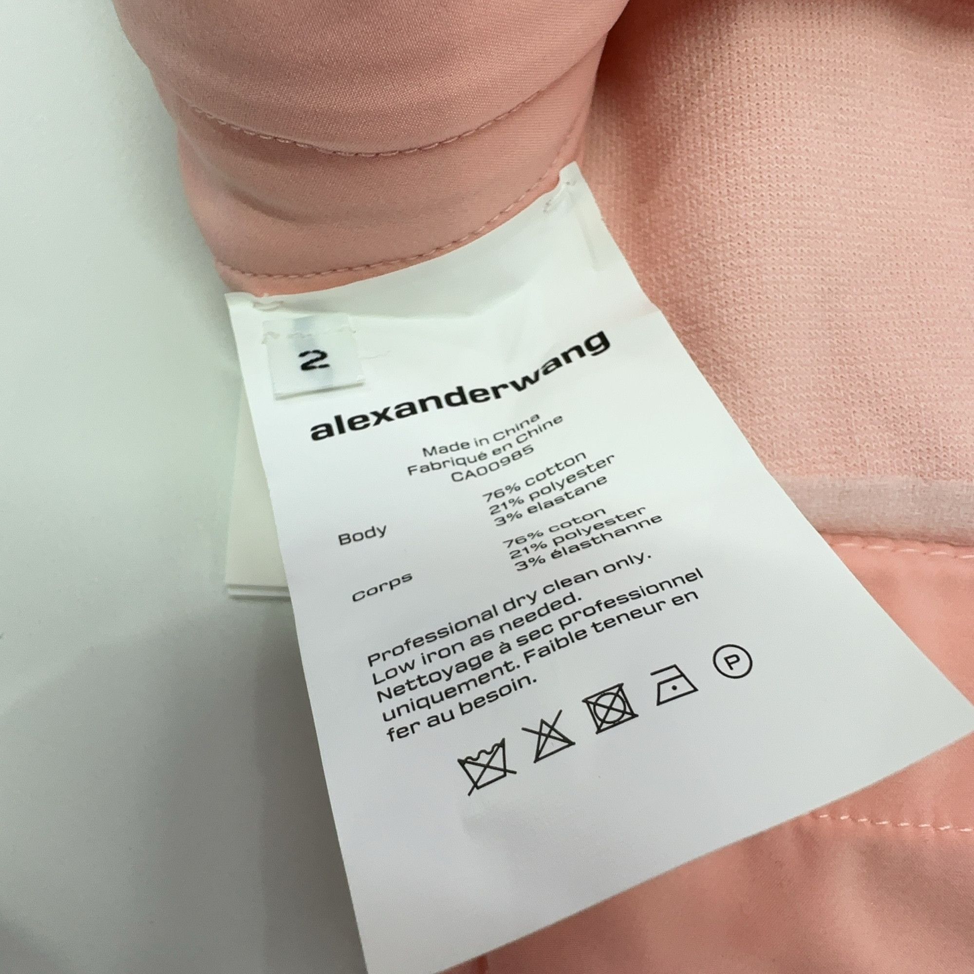 Alexander Wang Alexander Wang Quartz Pink 5-Pocket Pants Size 2 Size 26" / US 2 / IT 38 - 5 Thumbnail