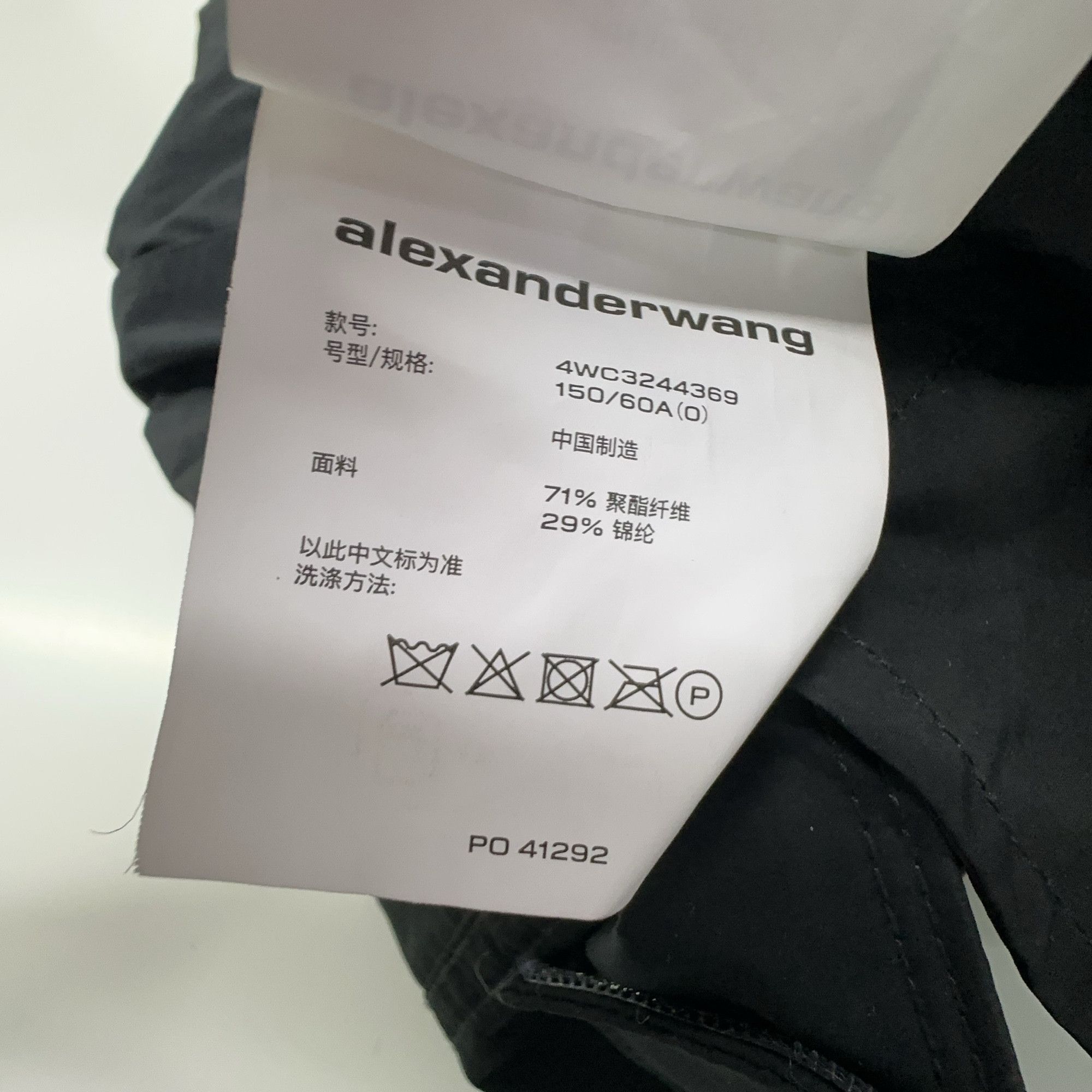 Alexander Wang Alexander Wang Black Cargo Pants Size 0 Size 25" / US 0 / IT 36 - 4 Thumbnail