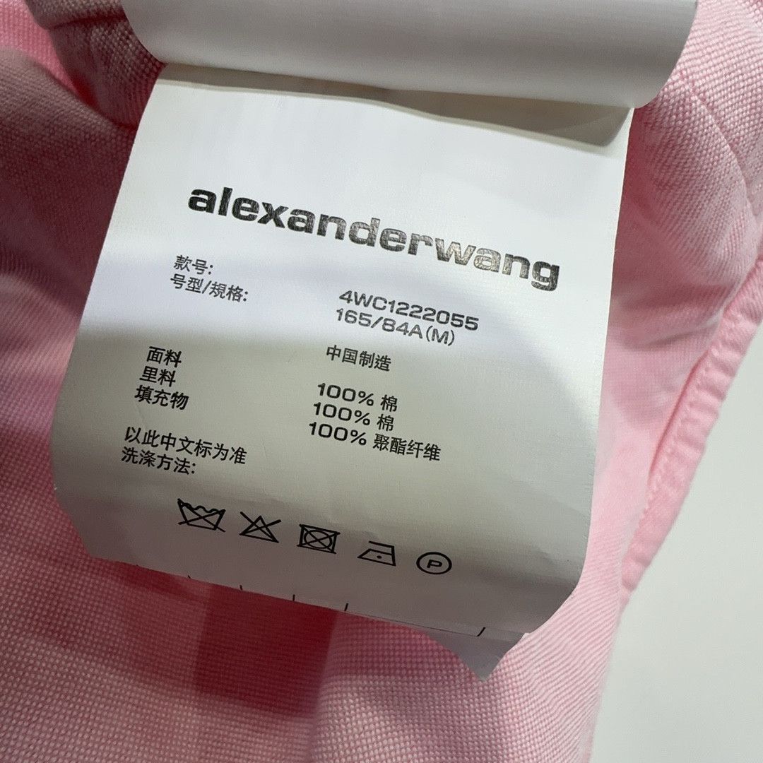 Alexander Wang Alexander Wang Pink Padded Button Up Shirt Size M Size M / US 6-8 / IT 42-44 - 3 Thumbnail