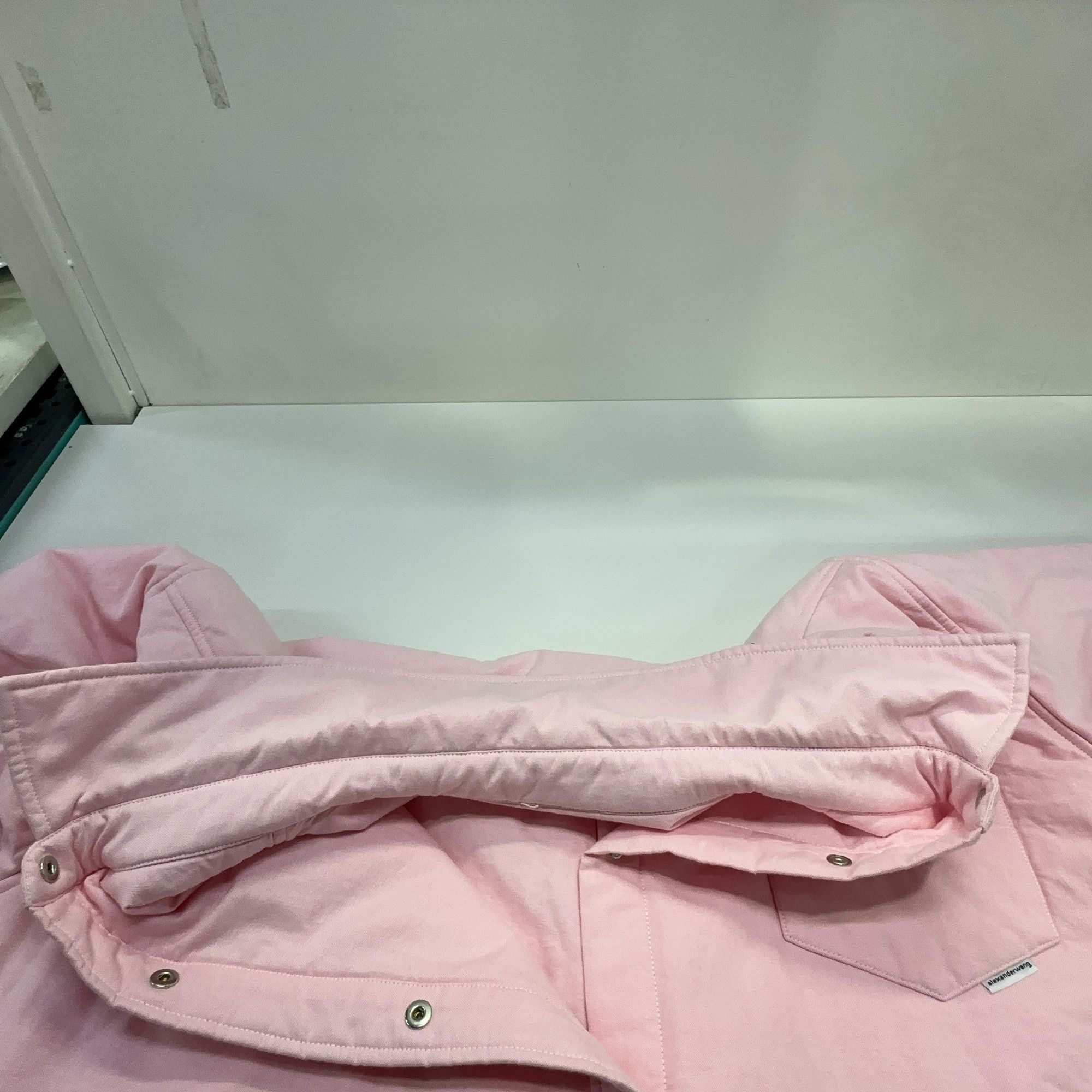 Alexander Wang Alexander Wang Pink Padded Button Up Shirt Size M Size M / US 6-8 / IT 42-44 - 6 Thumbnail