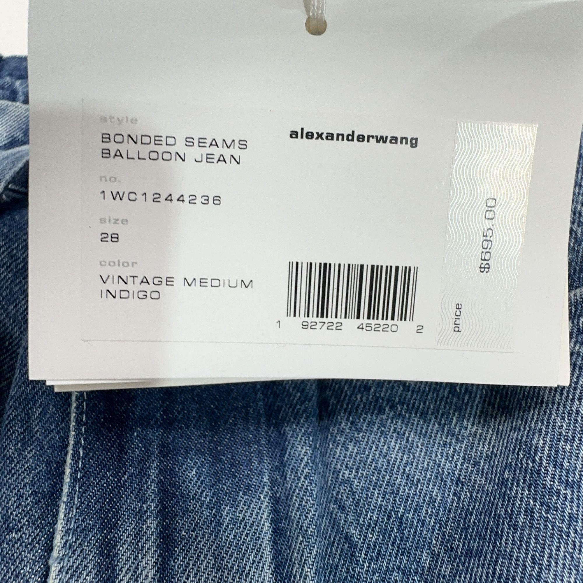 Alexander Wang Alexander Wang Bonded Seams Jeans Size 28 Size 28" / US 6 / IT 42 - 4 Thumbnail