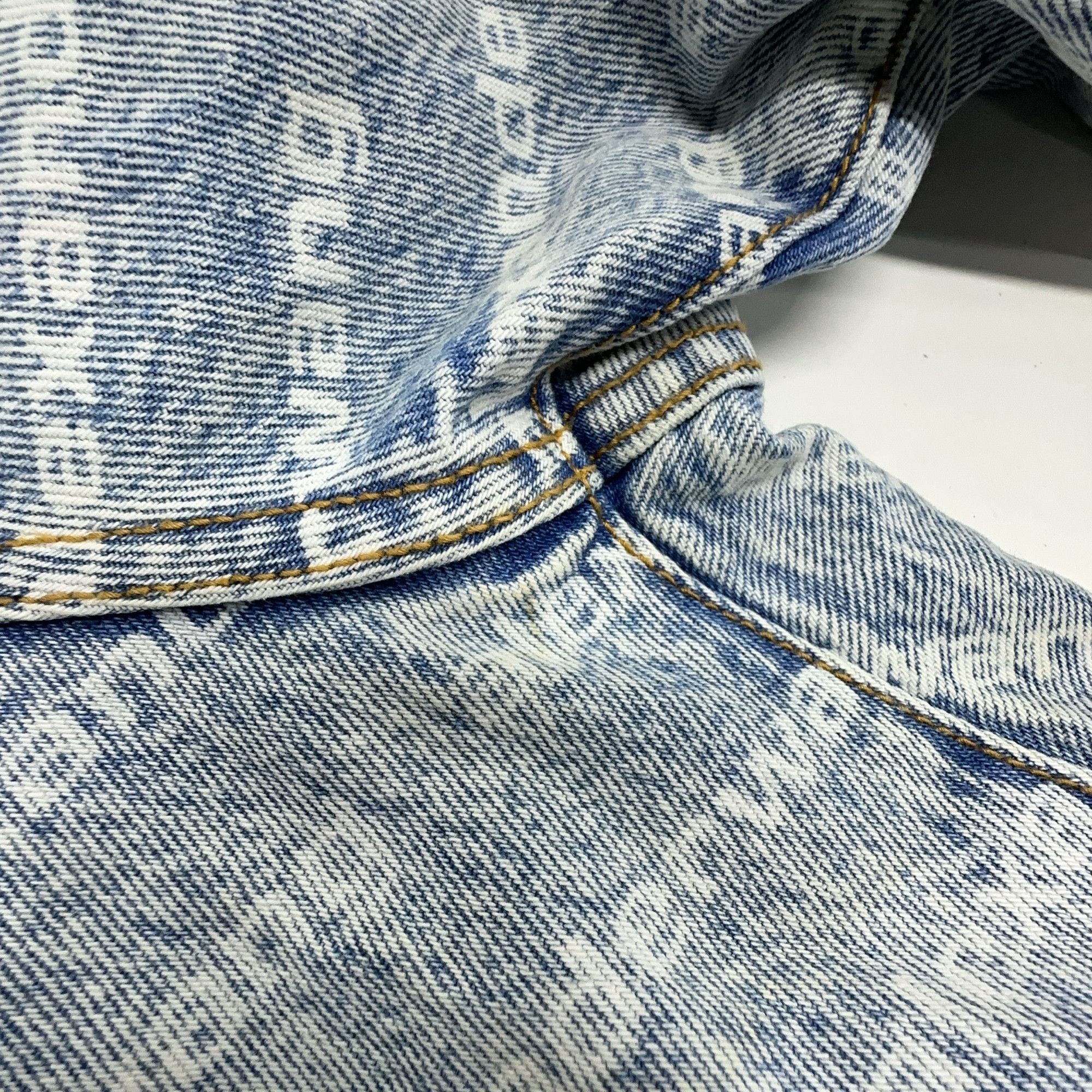 Alexander Wang Alexander Wang Logo Print Denim Joggers Size S Size 27" / US 4 / IT 40 - 6 Thumbnail