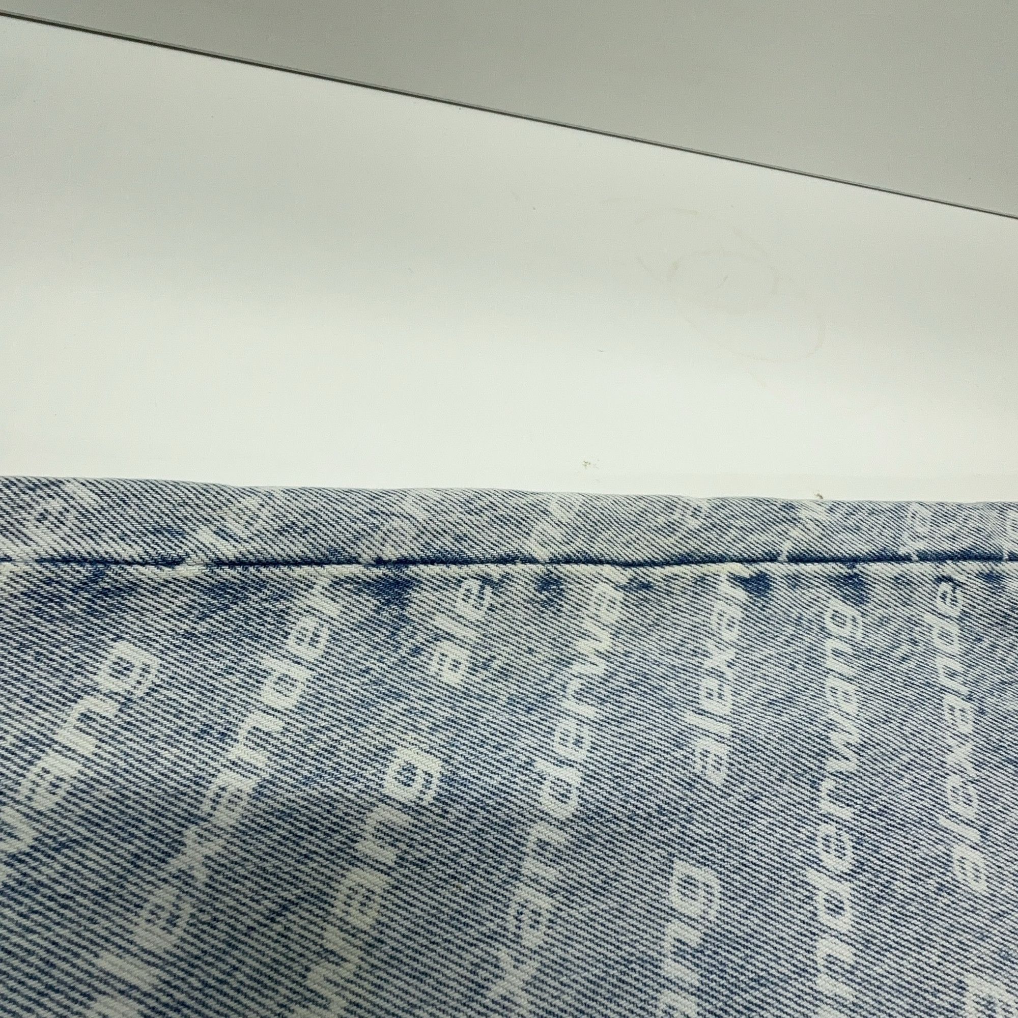 Alexander Wang Alexander Wang Logo Print Denim Joggers Size S Size 27" / US 4 / IT 40 - 7 Thumbnail