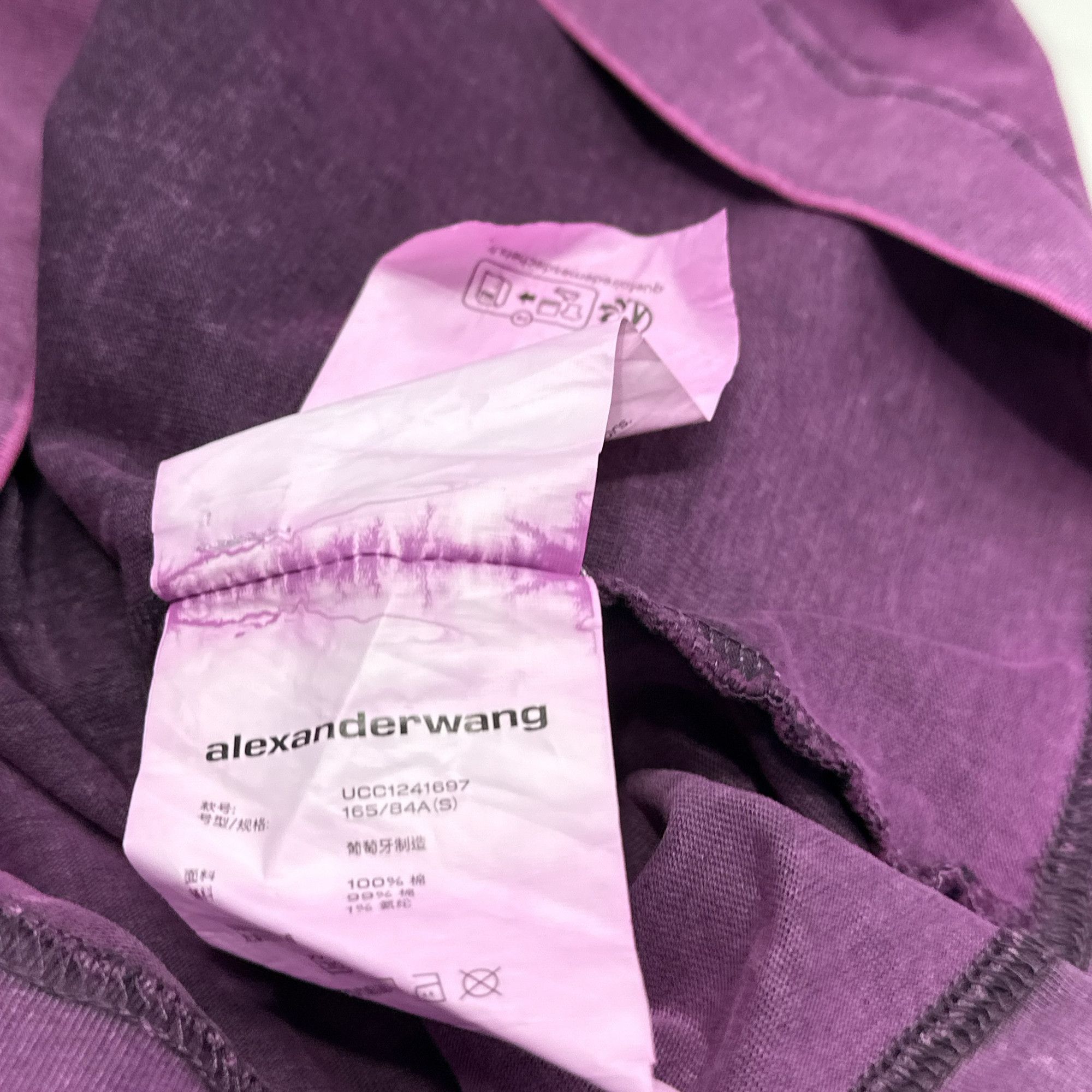 Alexander Wang Alexander Wang Logo Short Sleeve T-Shirt Size S Size US S / EU 44-46 / 1 - 5 Thumbnail