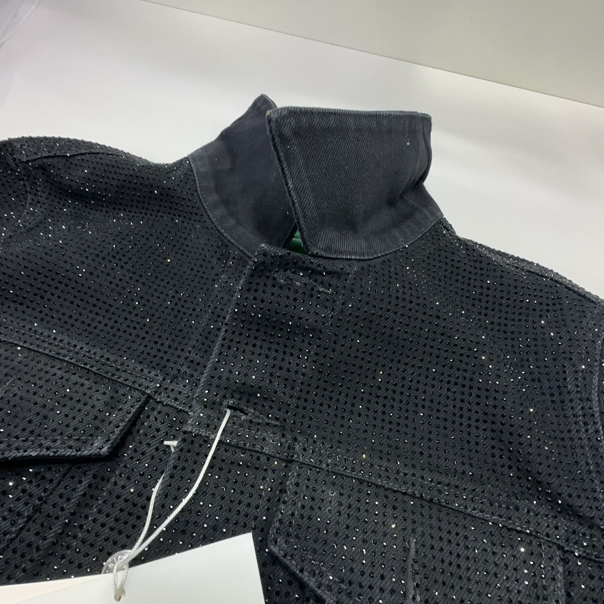 Alexander Wang Alexander Wang Hotfix Denim Trucker Jacket Size L Size L / US 10 / IT 46 - 7 Thumbnail