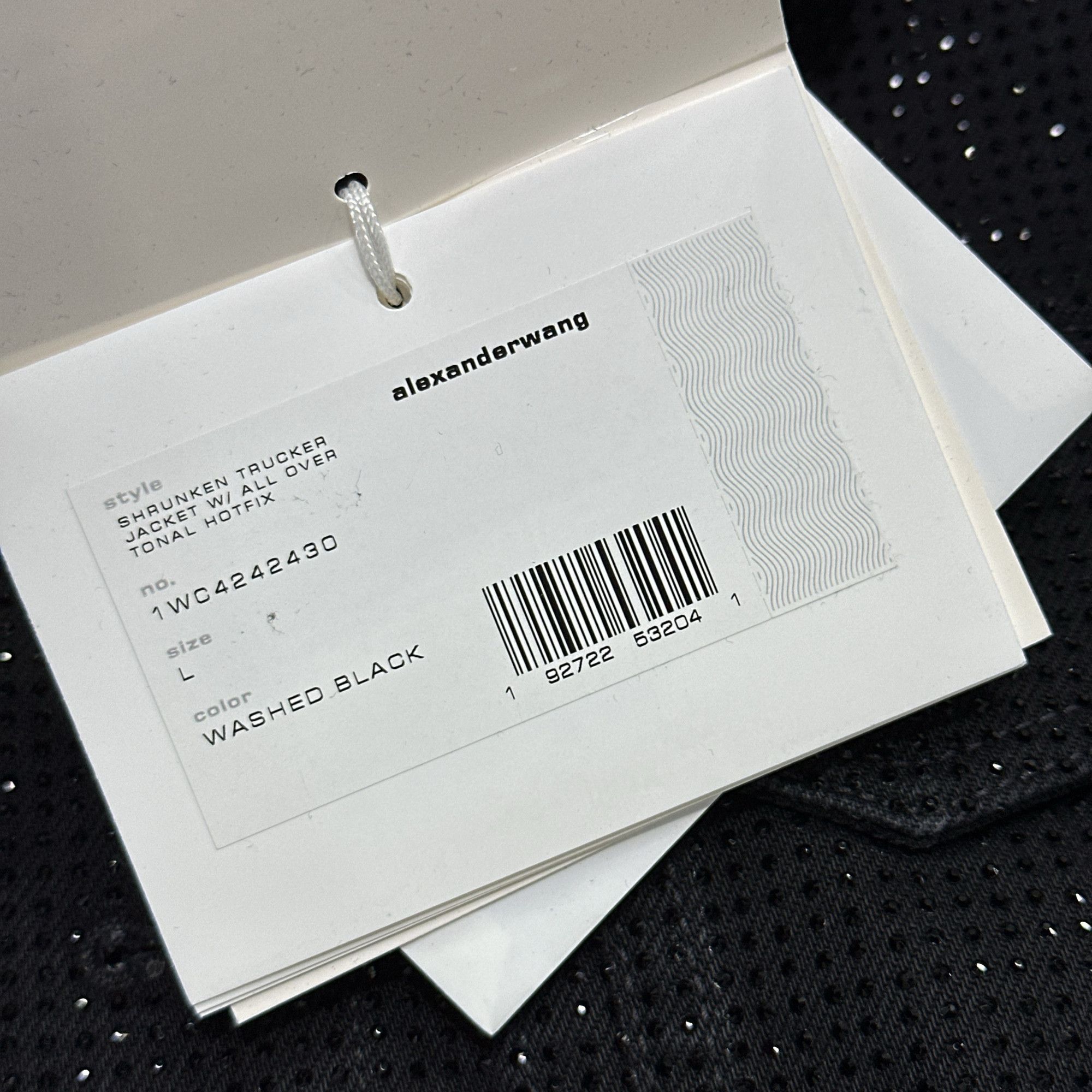 Alexander Wang Alexander Wang Hotfix Denim Trucker Jacket Size L Size L / US 10 / IT 46 - 6 Thumbnail