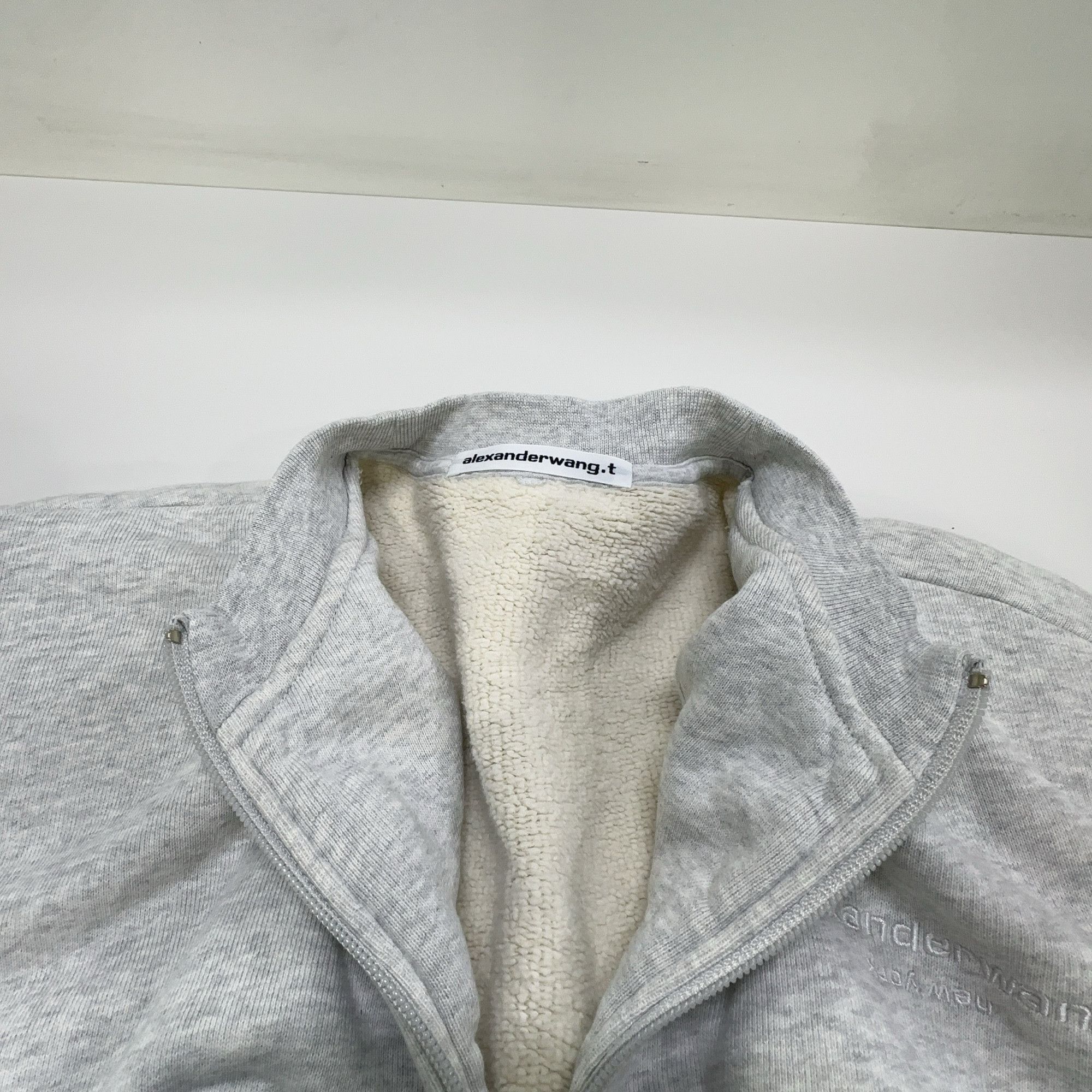 Alexander Wang Alexander Wang Gray Zip-Up Jacket Size XS Size XS / US 0-2 / IT 36-38 - 6 Thumbnail