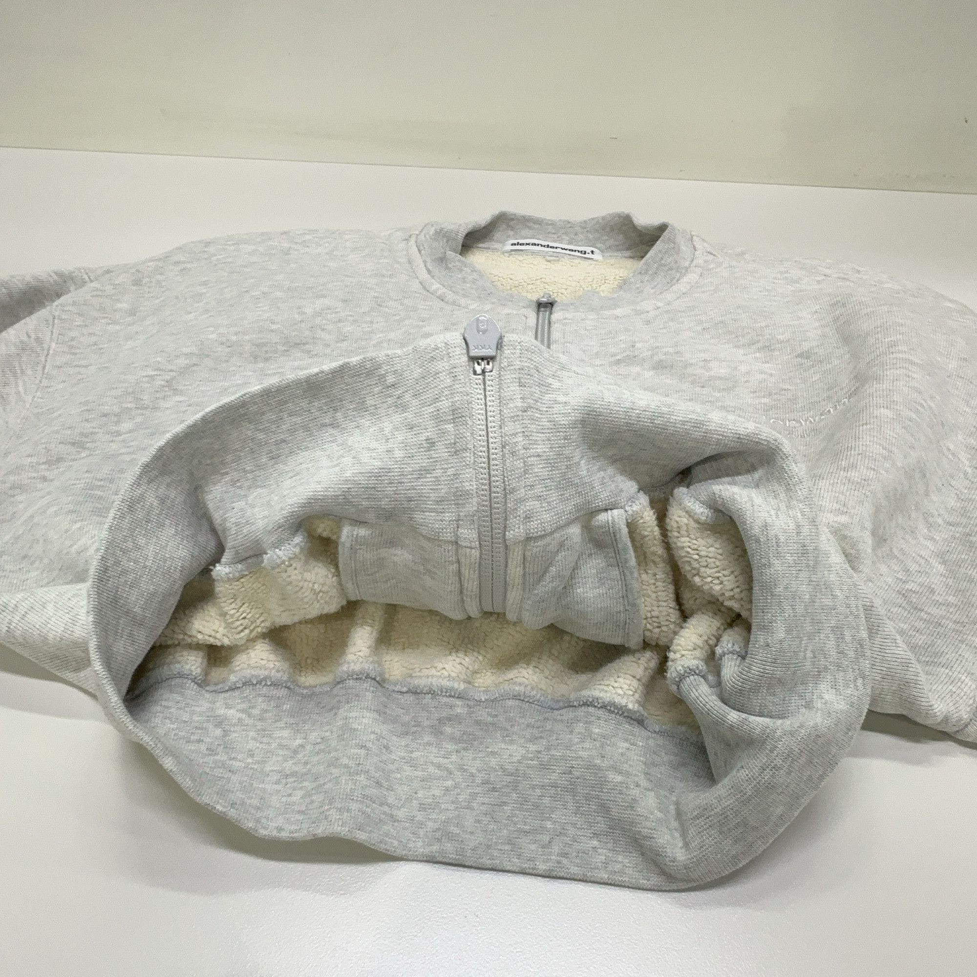 Alexander Wang Alexander Wang Gray Zip-Up Jacket Size XS Size XS / US 0-2 / IT 36-38 - 8 Thumbnail