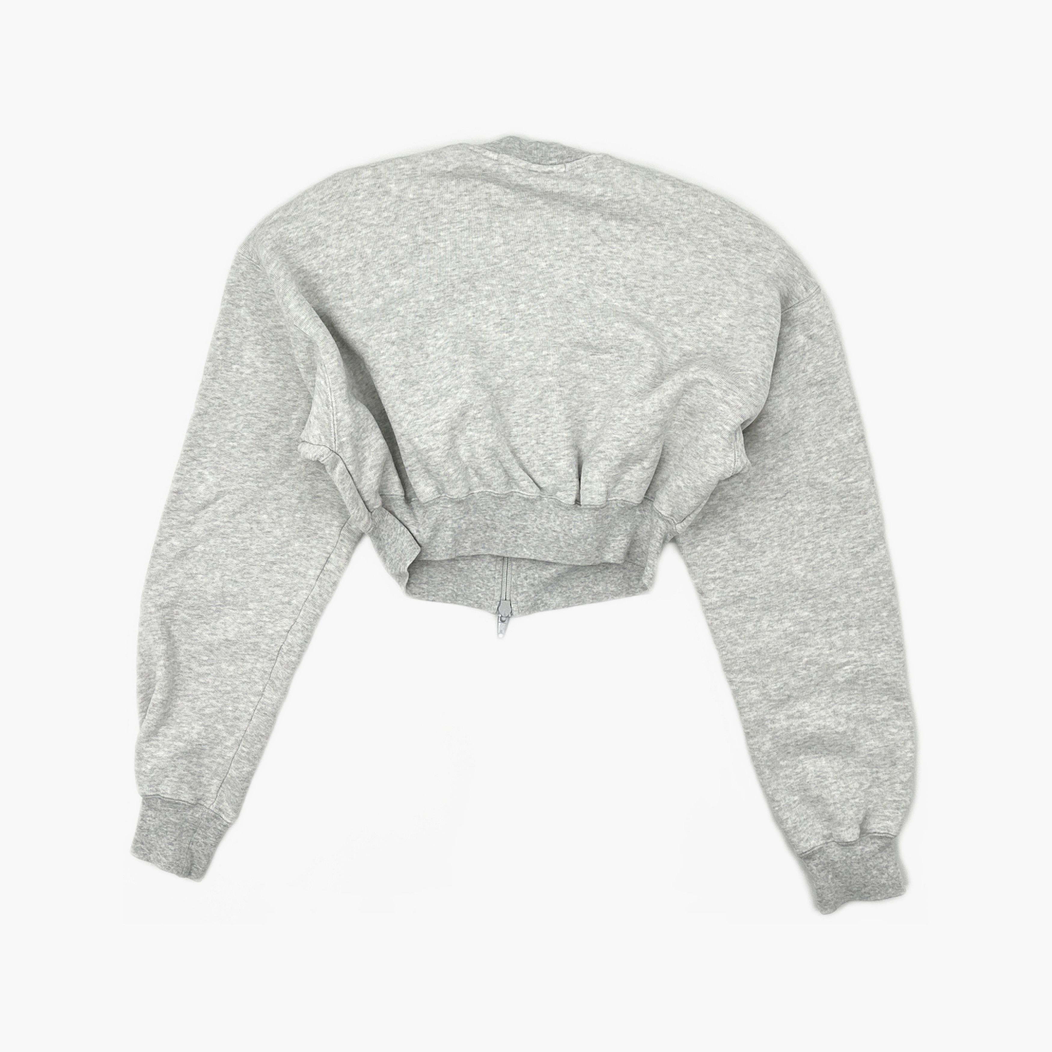 Alexander Wang Alexander Wang Gray Zip-Up Jacket Size XS Size XS / US 0-2 / IT 36-38 - 2 Thumbnail