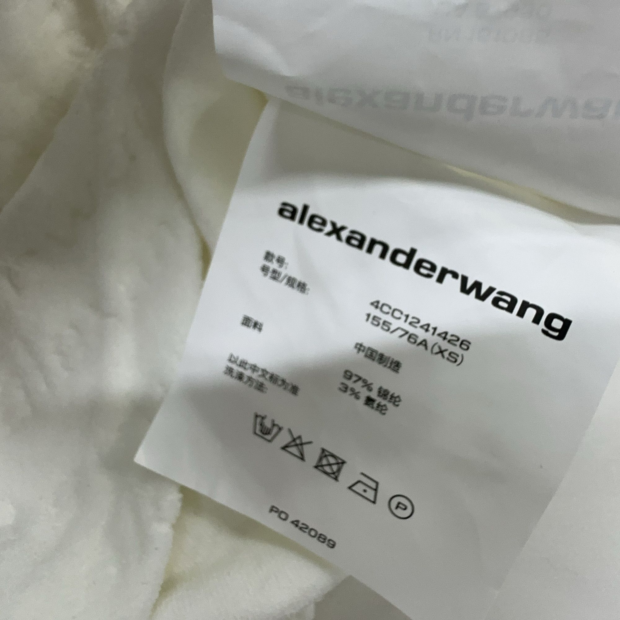 Alexander Wang Alexander Wang Jacquard Logo Short Sleeve T-Shirt XS Size XS / US 0-2 / IT 36-38 - 4 Thumbnail