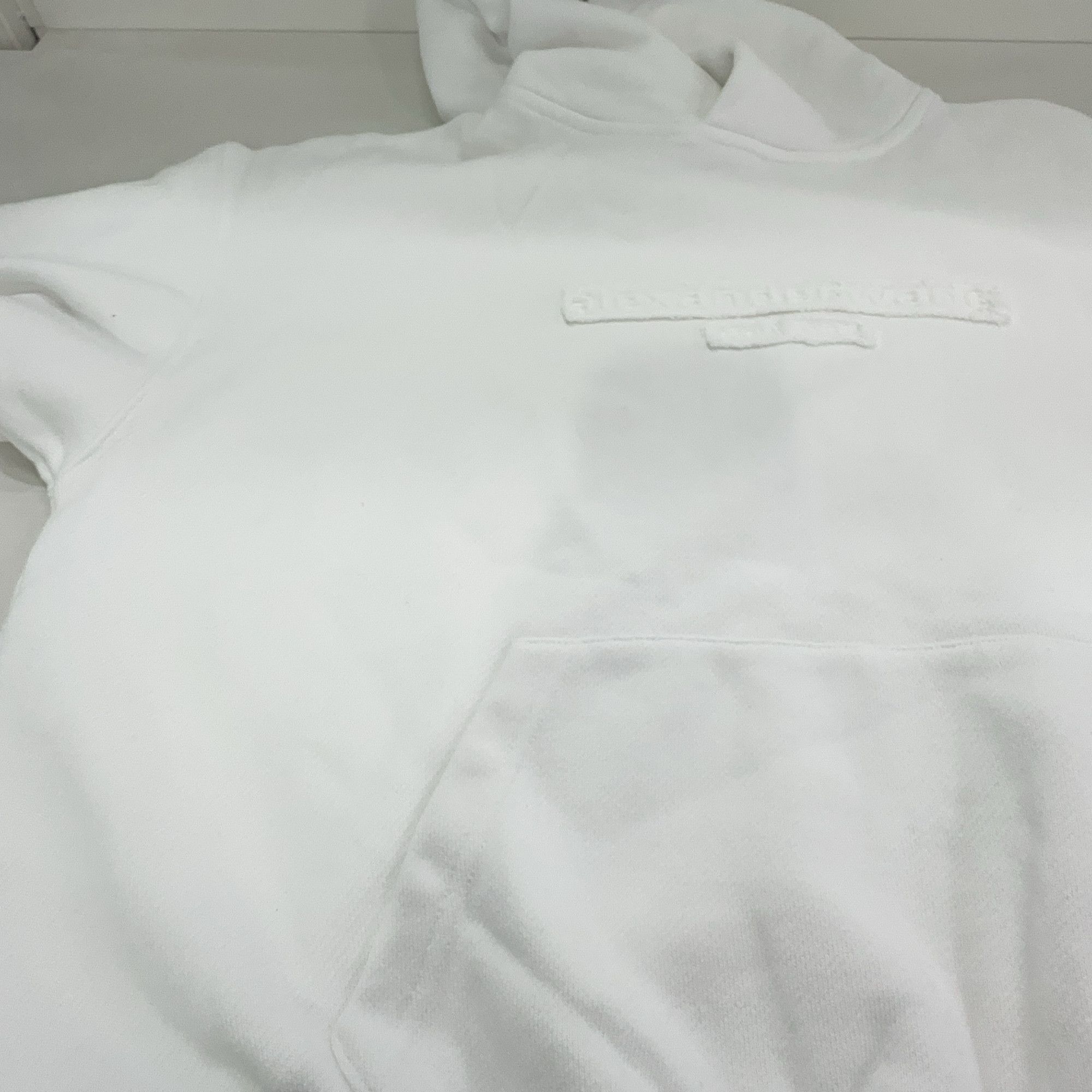 Alexander Wang Alexander Wang Logo Hoodie White Size S Size US S / EU 44-46 / 1 - 7 Thumbnail