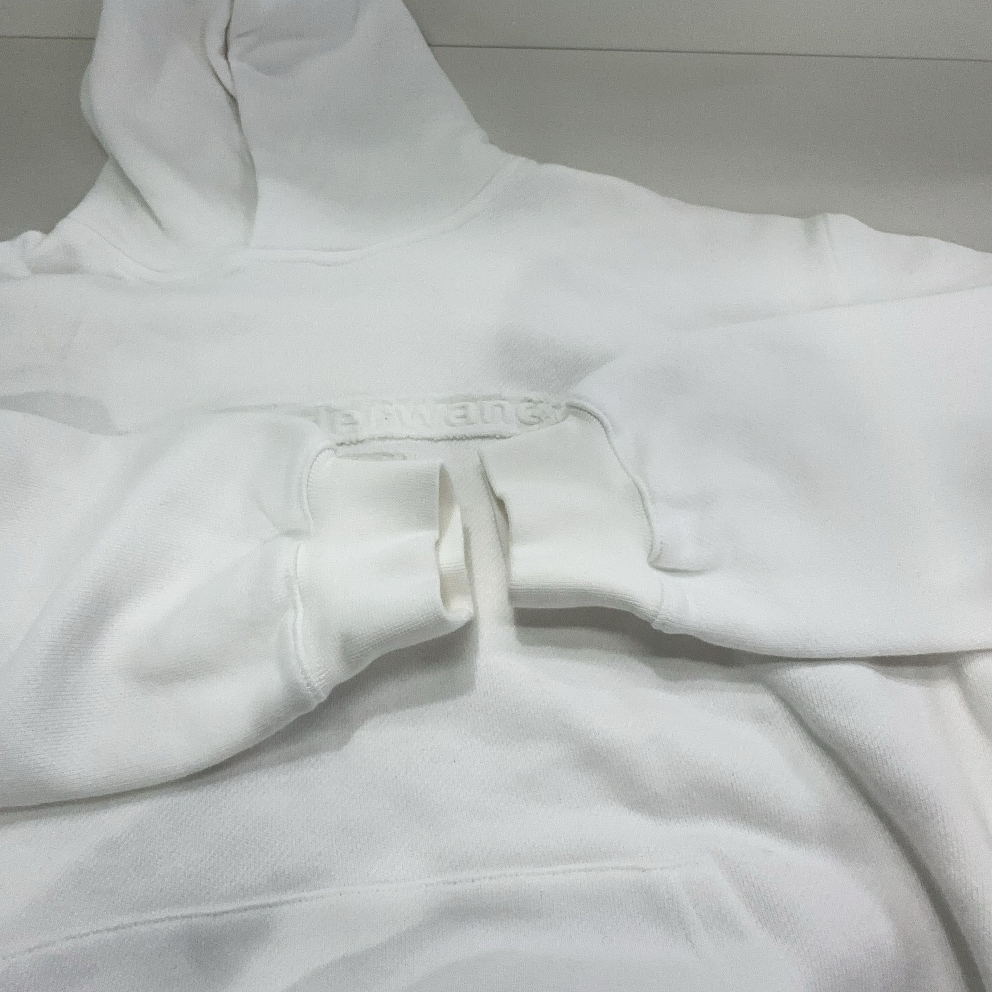 Alexander Wang Alexander Wang Logo Hoodie White Size S Size US S / EU 44-46 / 1 - 6 Thumbnail
