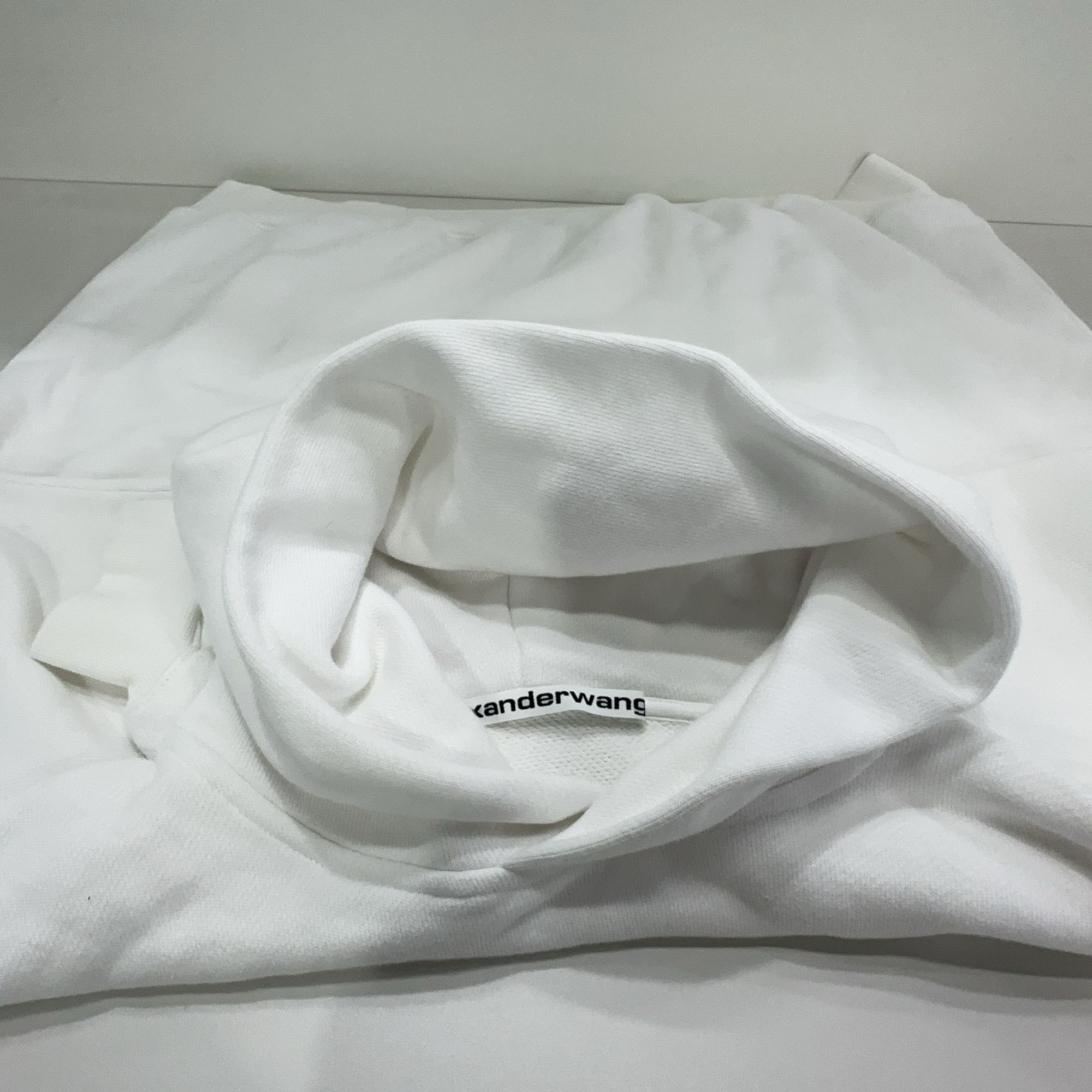 Alexander Wang Alexander Wang Logo Hoodie White Size S Size US S / EU 44-46 / 1 - 8 Thumbnail
