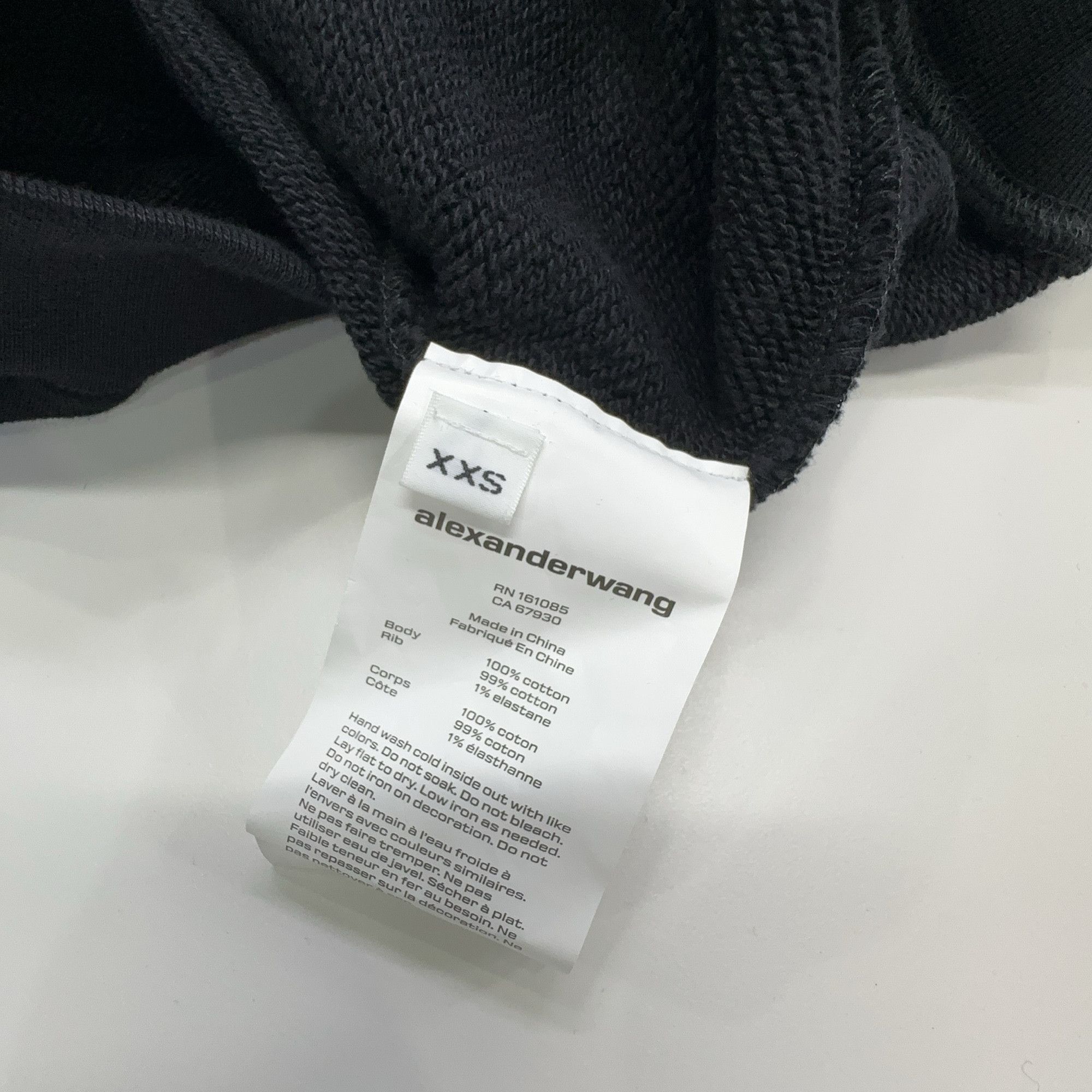 Alexander Wang Alexander Wang Logo Print Sweatshirt Size XXS Size XXS / US 00 / IT 34 - 3 Thumbnail