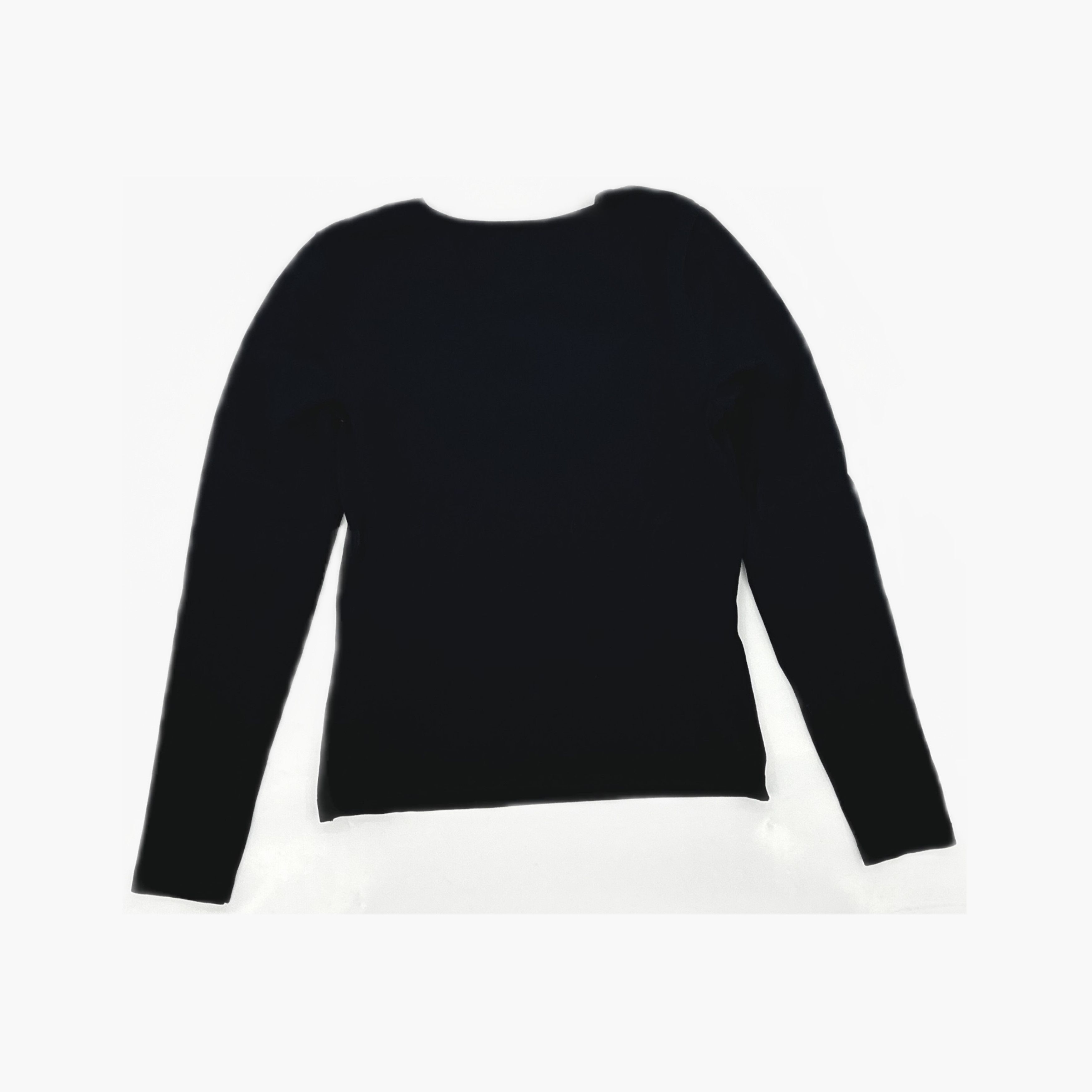 Alexander Wang Alexander Wang Black Metal Plaque Long Sleeve Top Size S Size S / US 4 / IT 40 - 2 Thumbnail
