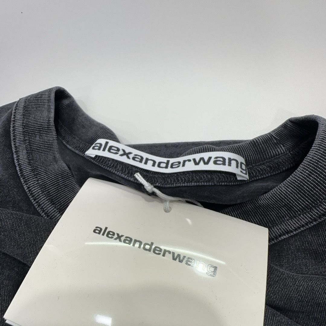 Alexander Wang Alexander Wang Acid Wash Long Sleeve T-Shirt Size S Size US S / EU 44-46 / 1 - 3 Thumbnail