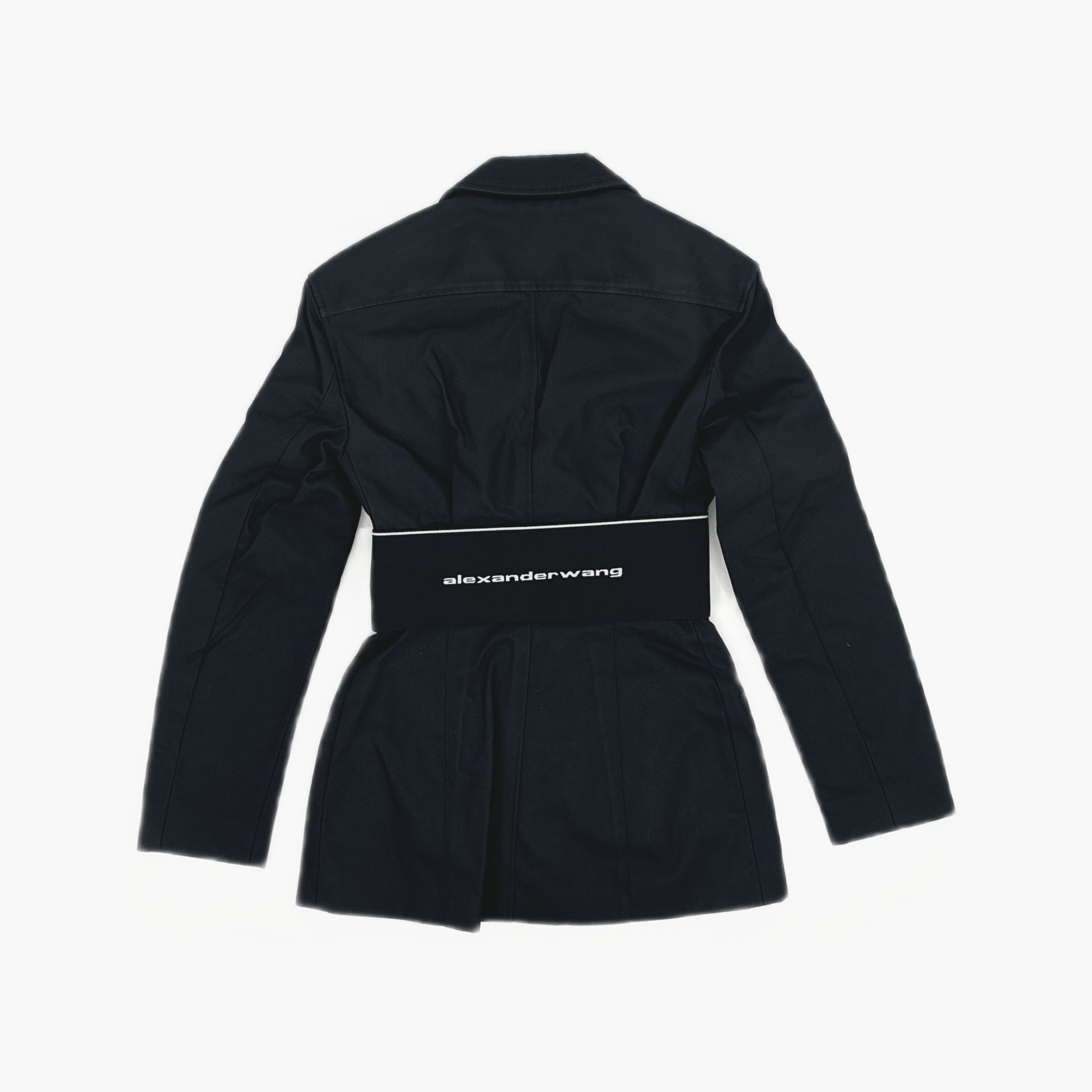 Alexander Wang Alexander Wang Logo Elastic Blazer Size 0 Size XS / US 0-2 / IT 36-38 - 2 Thumbnail