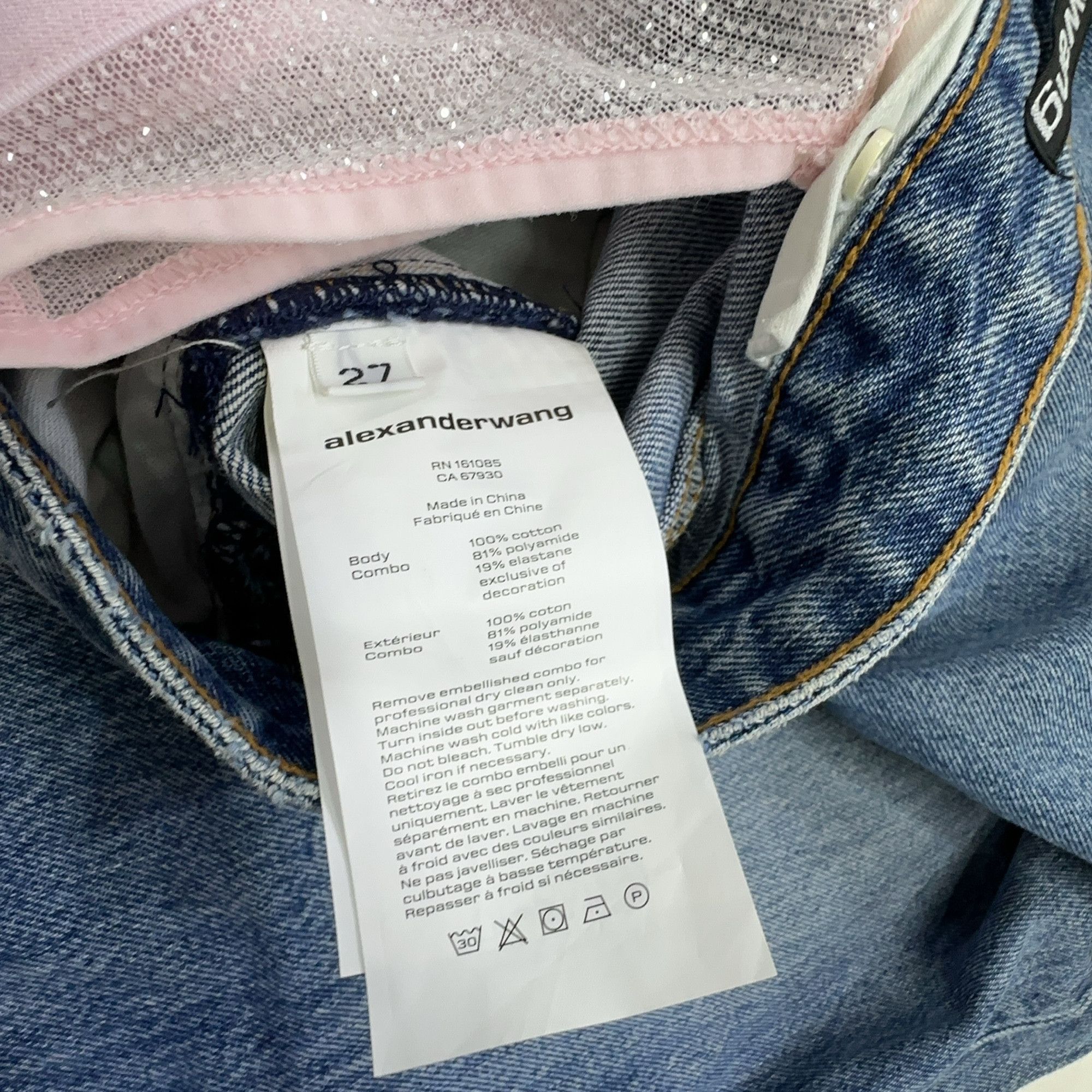 Alexander Wang Alexander Wang Split Hem Jeans Size 27 Size 27" / US 4 / IT 40 - 5 Thumbnail