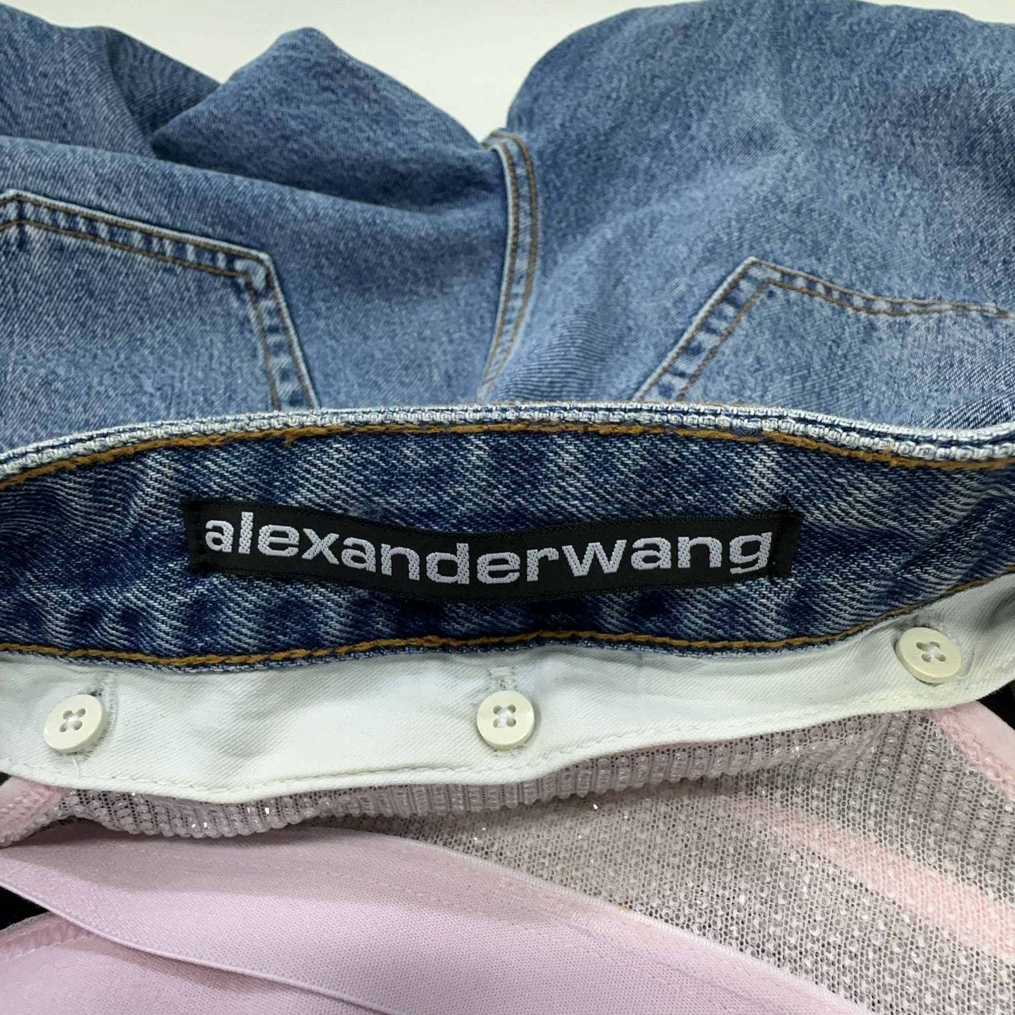 Alexander Wang Alexander Wang Split Hem Jeans Size 27 Size 27" / US 4 / IT 40 - 3 Thumbnail