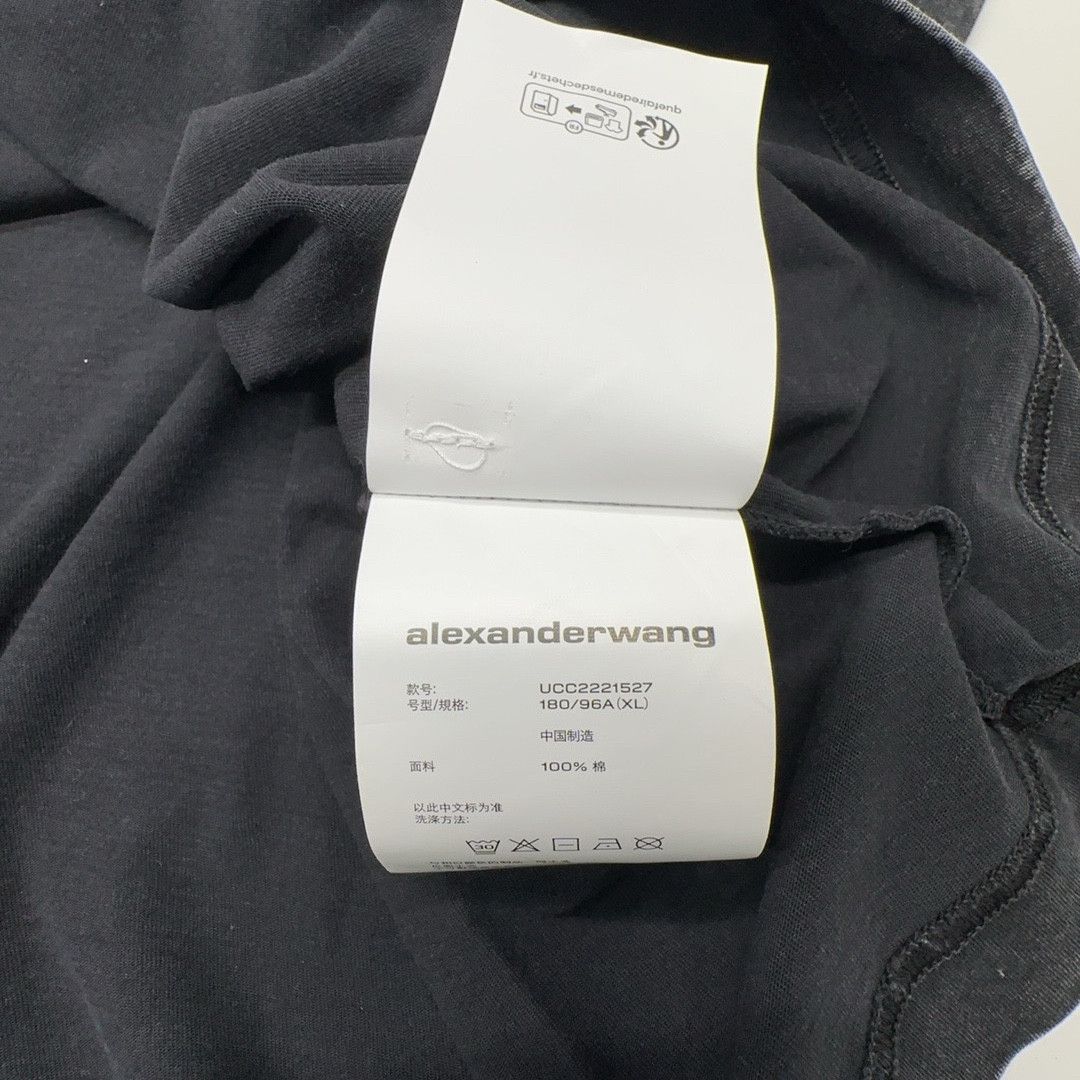 Alexander Wang Alexander Wang Logo T-Shirt XL Size US XL / EU 56 / 4 - 3 Thumbnail