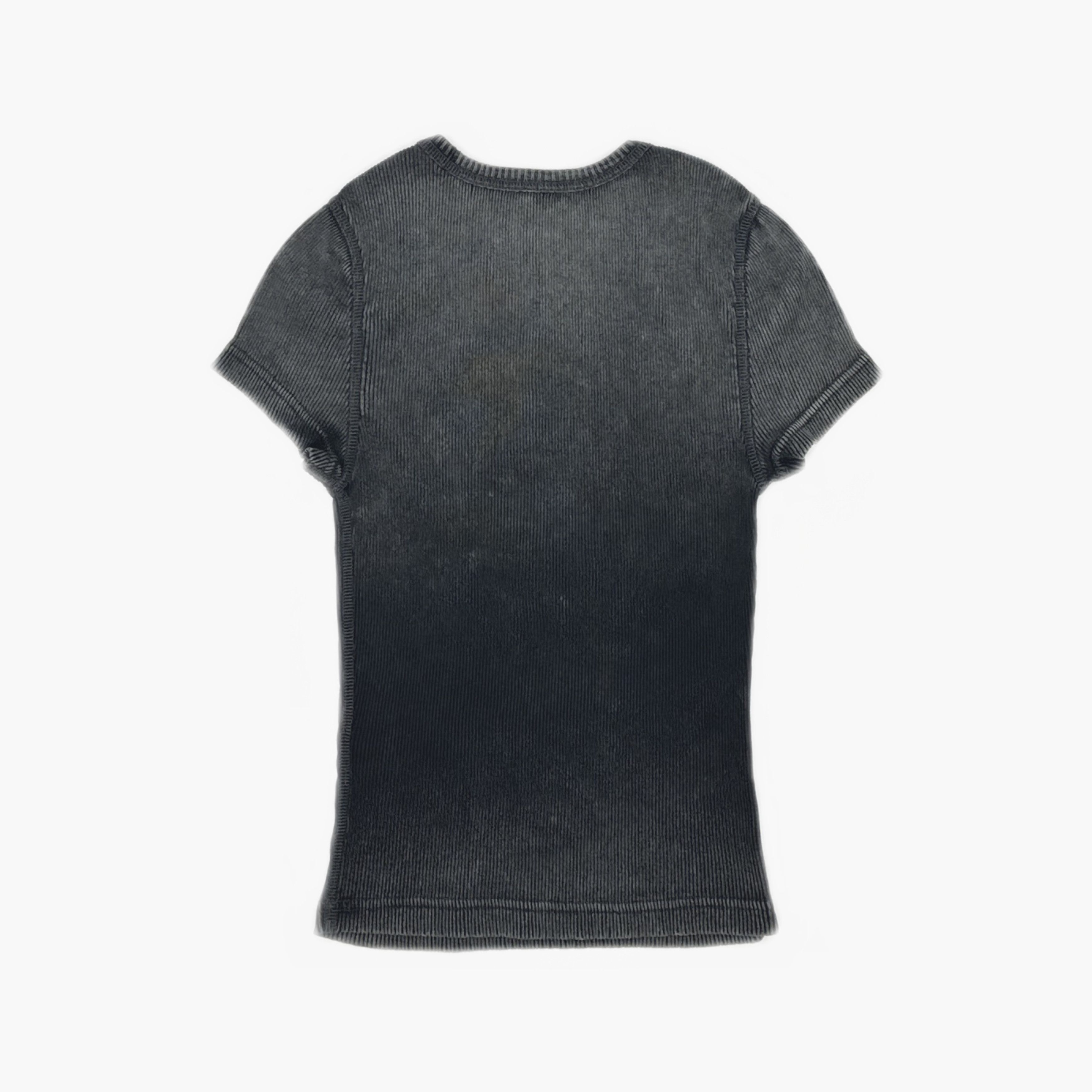 Alexander Wang Alexander Wang Crystal Logo Ribbed T-Shirt Size S Size S / US 4 / IT 40 - 2 Thumbnail