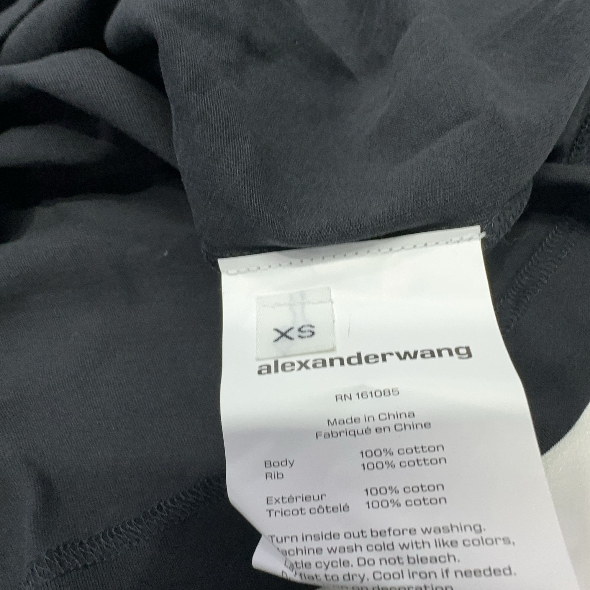Alexander Wang Alexander Wang High Twist Long Sleeve T-Shirt Size XS Size US XS / EU 42 / 0 - 4 Thumbnail