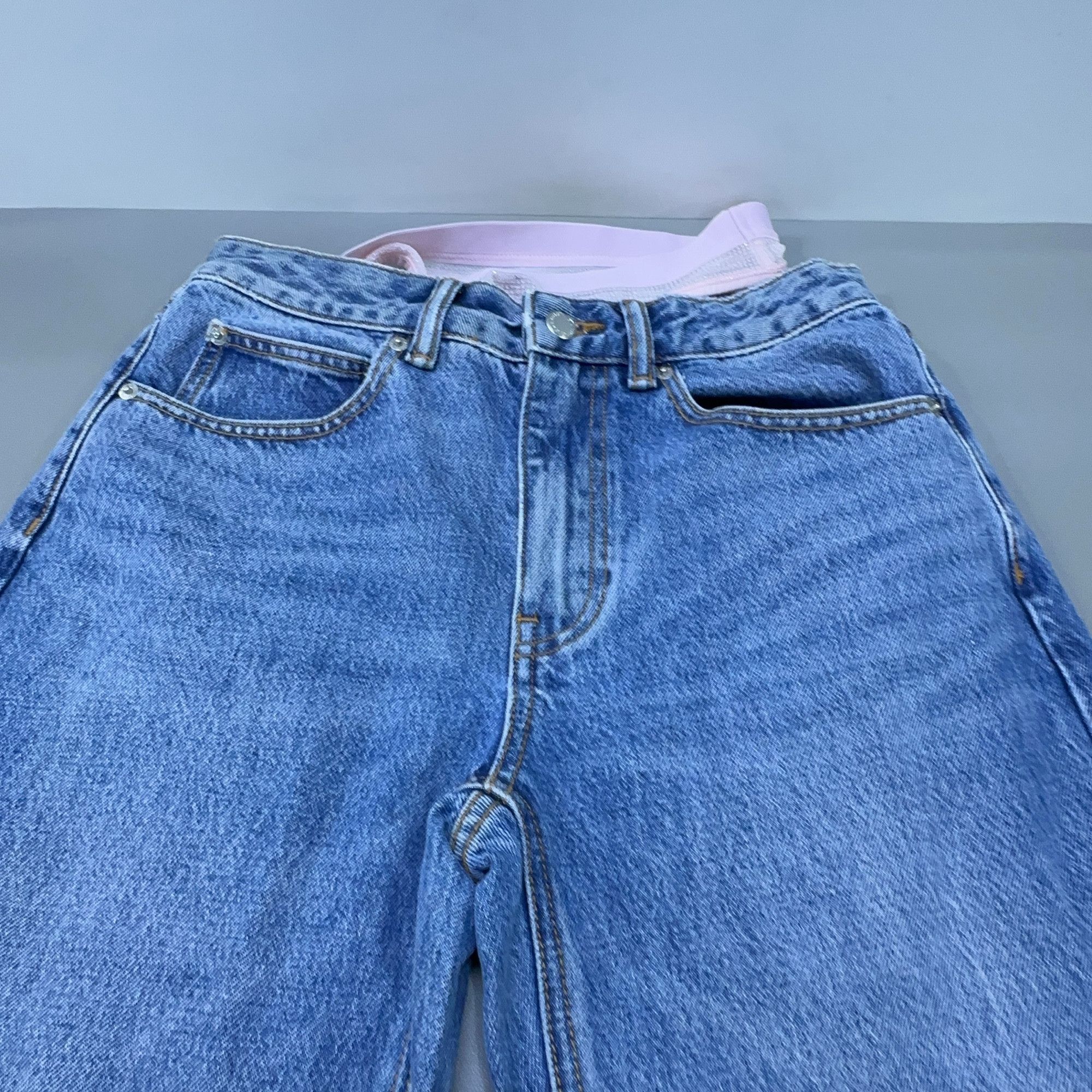 Alexander Wang Alexander Wang Layered Detail Jeans Size 24 Size 24" / US 00 / IT 34 - 7 Thumbnail