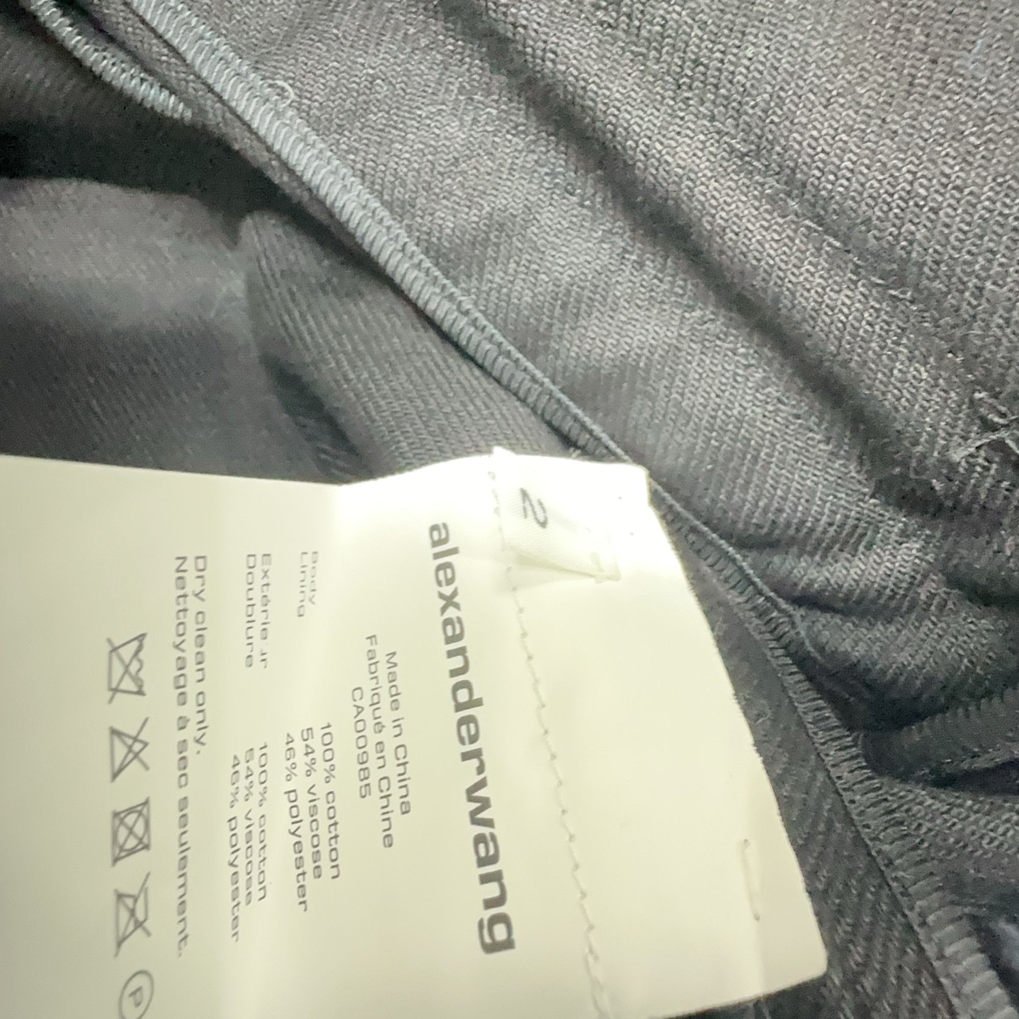 Alexander Wang Alexander Wang Frayed Hem Blazer Size 2 Size XS / US 0-2 / IT 36-38 - 4 Thumbnail