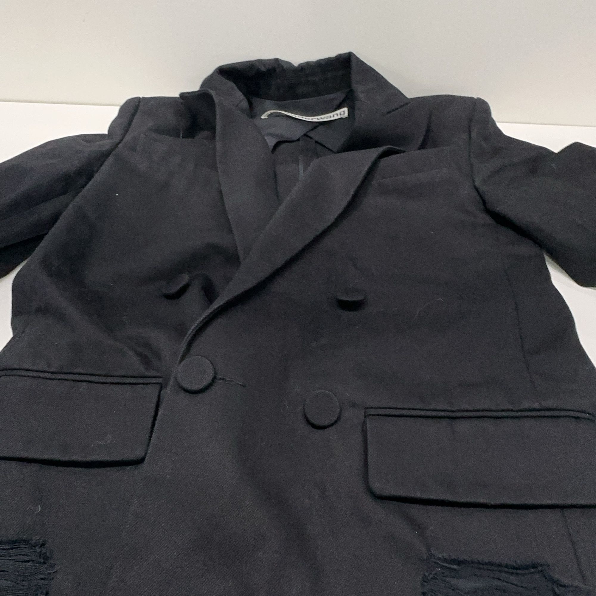 Alexander Wang Alexander Wang Frayed Hem Blazer Size 2 Size XS / US 0-2 / IT 36-38 - 7 Thumbnail