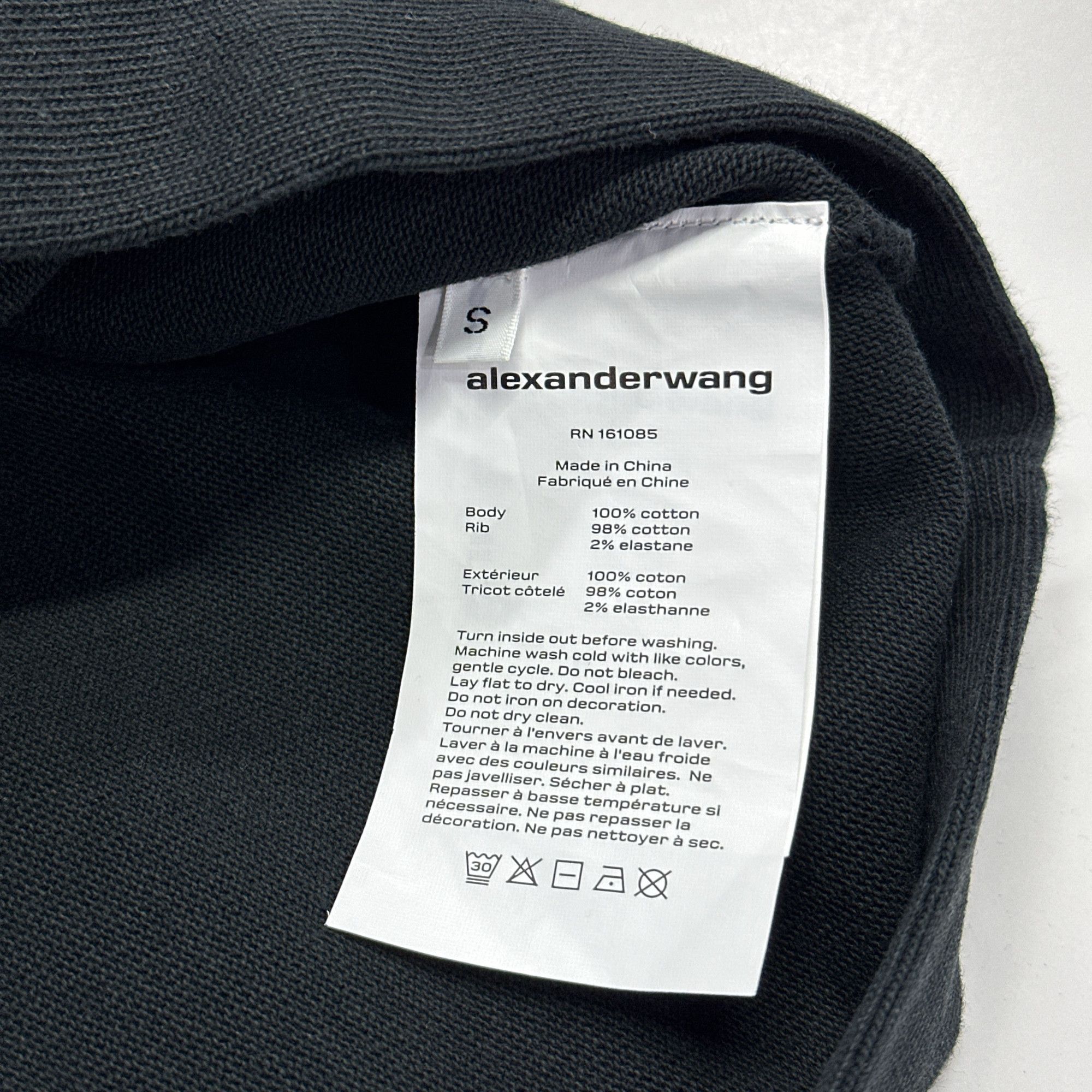 Alexander Wang Alexander Wang Graphic Logo Sweatshirt Size S Size US S / EU 44-46 / 1 - 5 Thumbnail