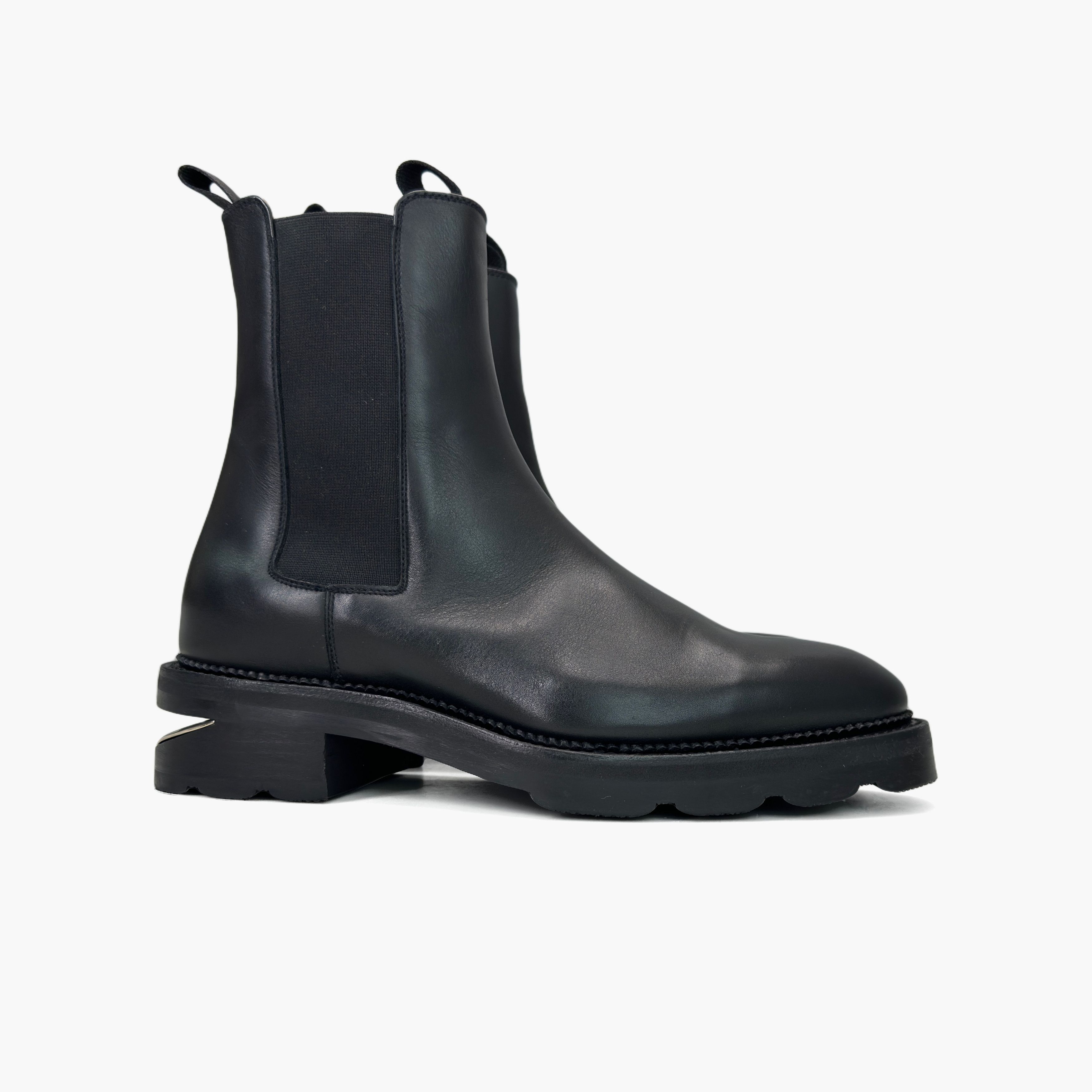 Alexander Wang Alexander Wang Metal Heel Leather Chelsea Boots Size 37 Size US 7 / IT 37 - 4 Thumbnail