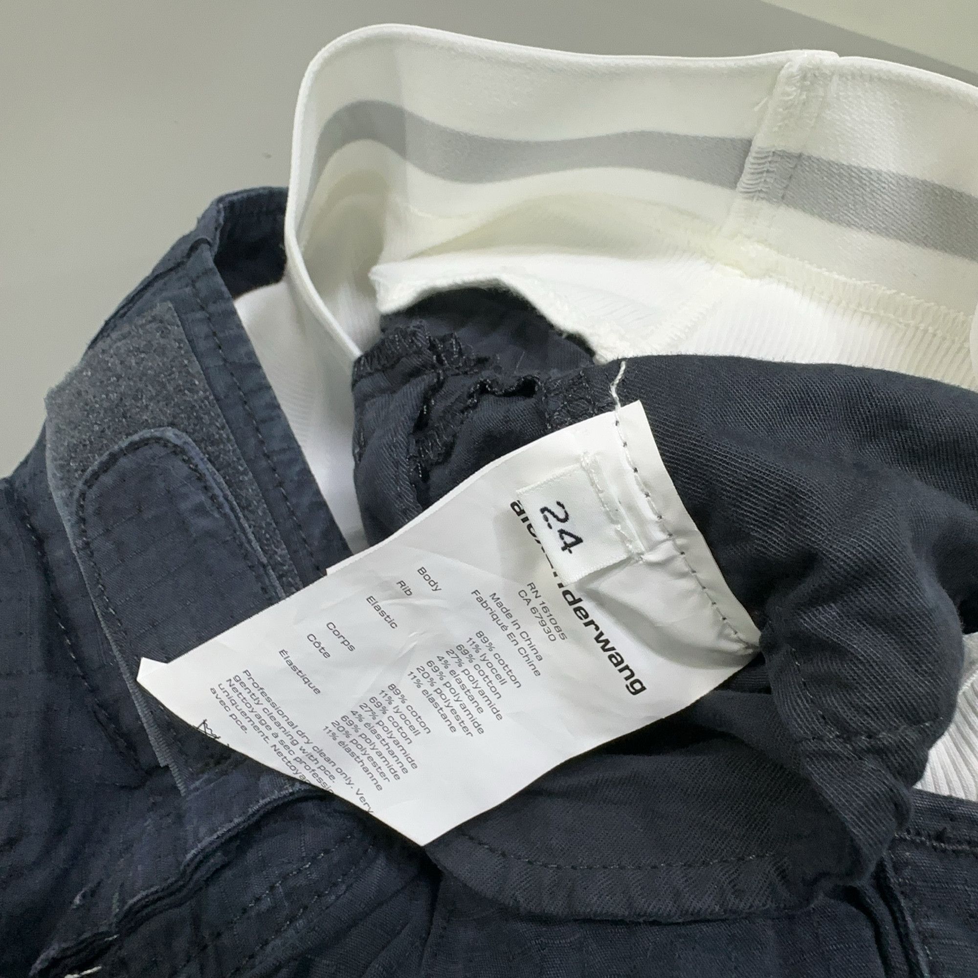 Alexander Wang Alexander Wang Logo Waist Cargo Pants Size 24 Size 24" / US 00 / IT 34 - 4 Thumbnail