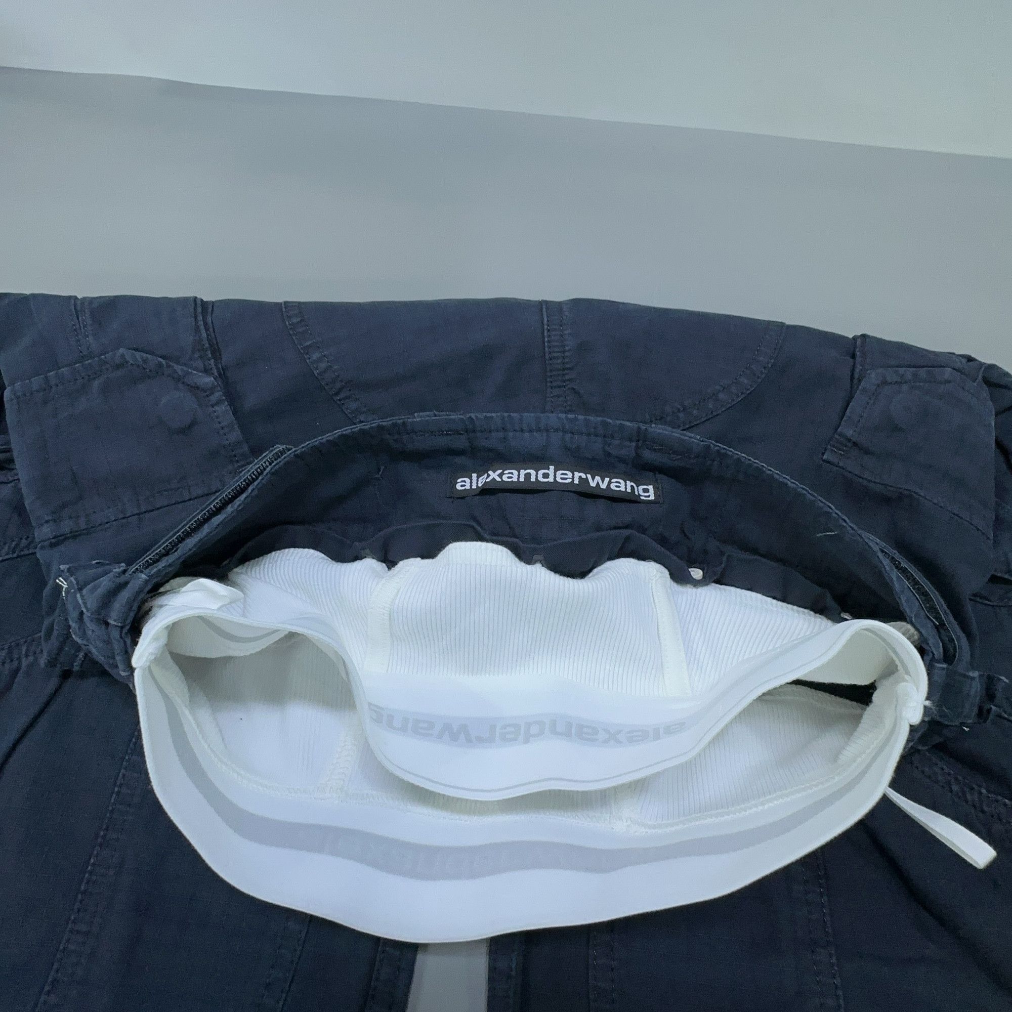 Alexander Wang Alexander Wang Logo Waist Cargo Pants Size 24 Size 24" / US 00 / IT 34 - 6 Thumbnail
