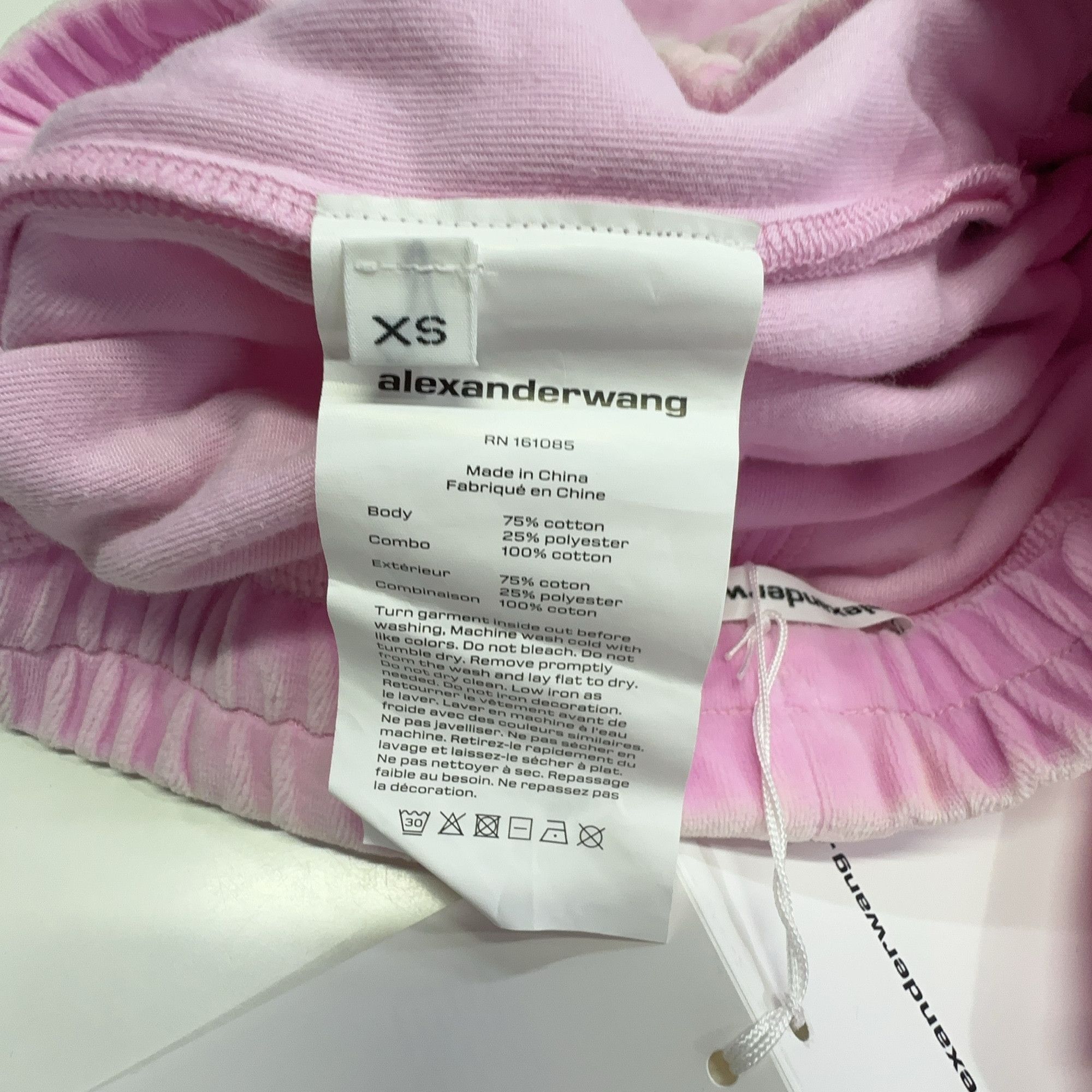 Alexander Wang Alexander Wang Pink Velvet Sweatpants Size XS Size 26" / US 2 / IT 38 - 5 Thumbnail