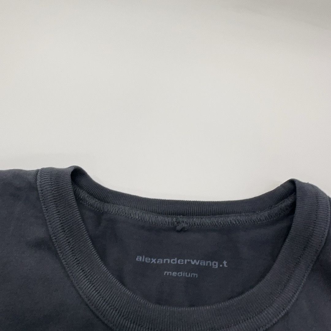 Alexander Wang Alexander Wang Crystal Logo T-Shirt Size M Size M / US 6-8 / IT 42-44 - 4 Thumbnail