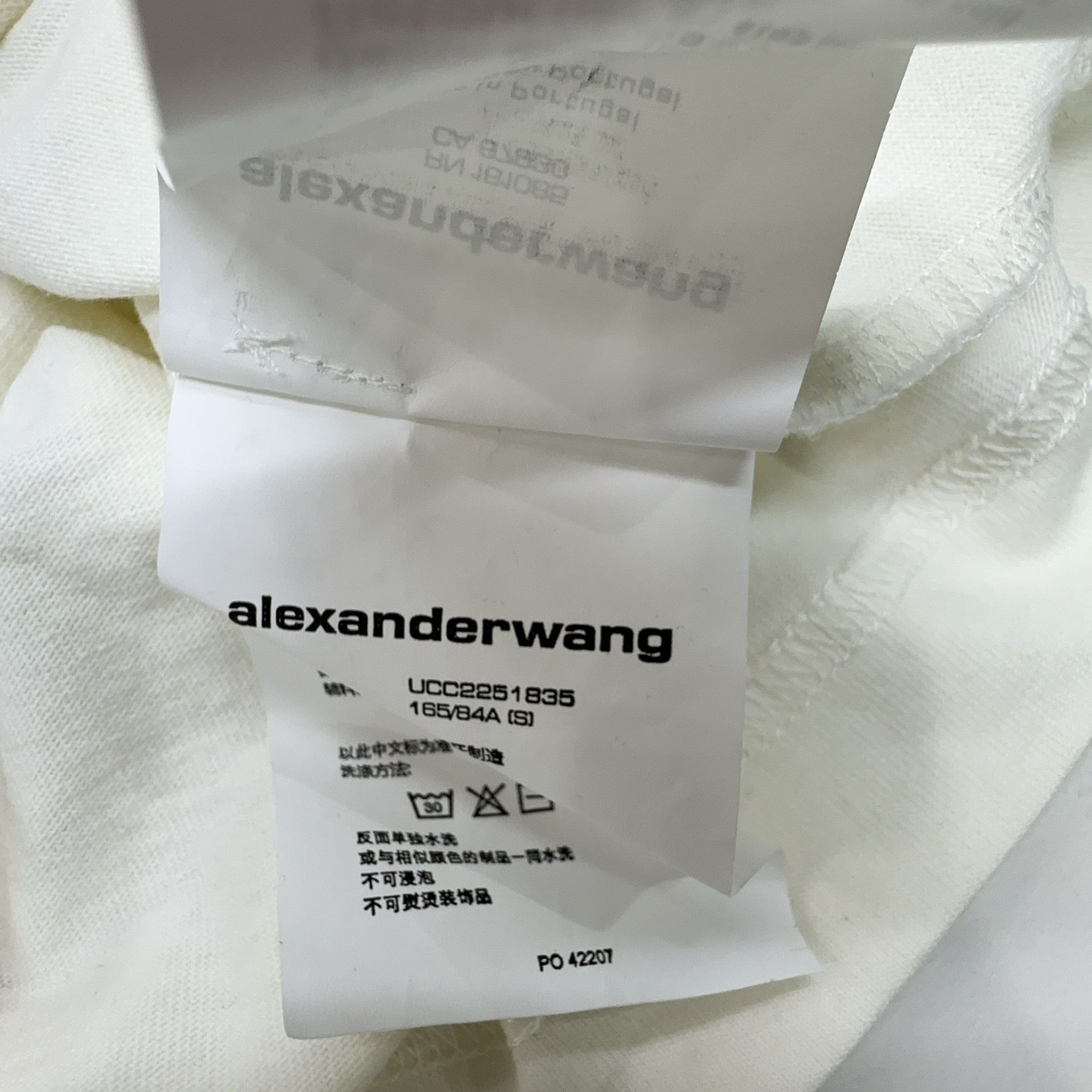 Alexander Wang Alexander Wang Athletics Logo T-Shirt Size S Size US S / EU 44-46 / 1 - 5 Thumbnail