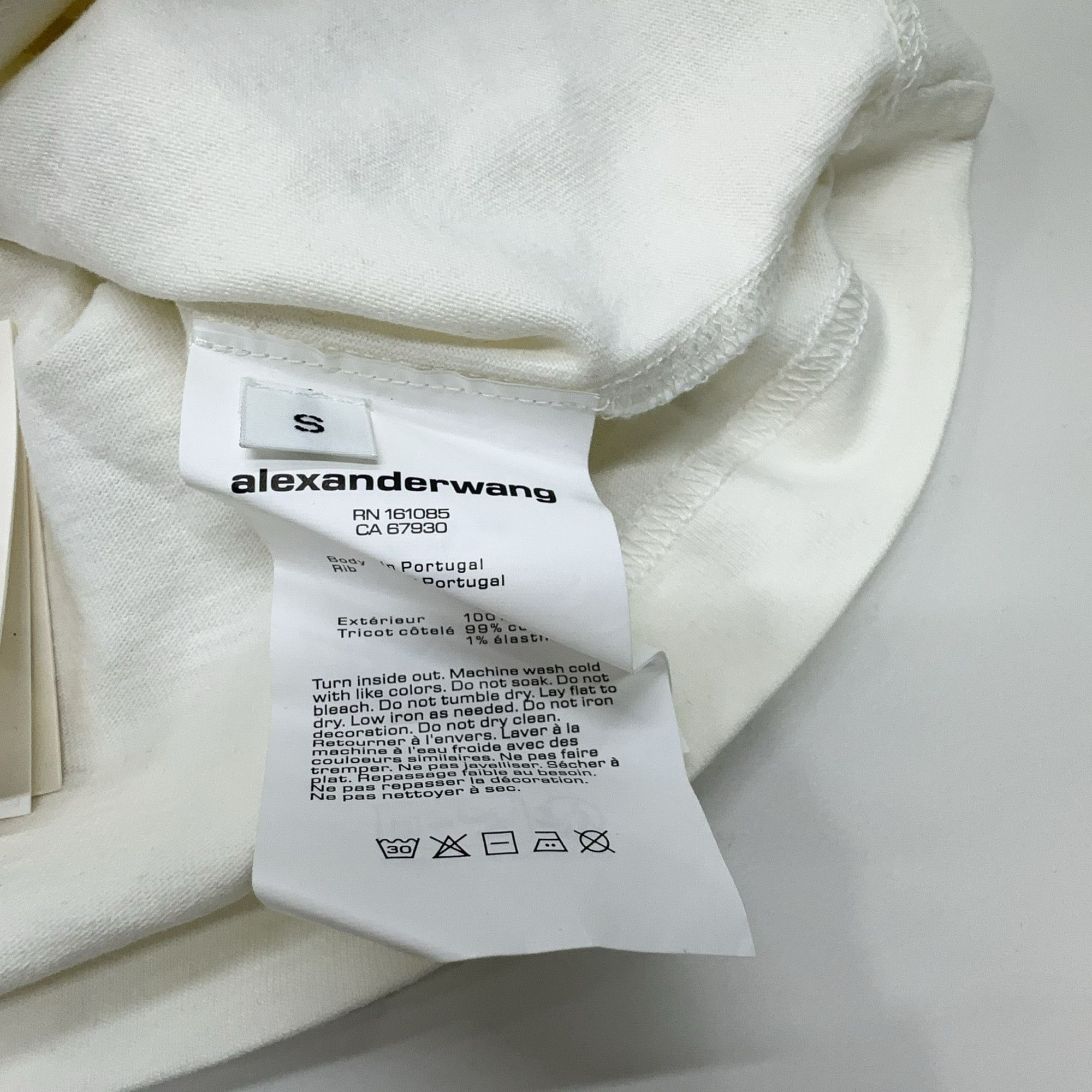 Alexander Wang Alexander Wang Athletics Logo T-Shirt Size S Size US S / EU 44-46 / 1 - 4 Thumbnail
