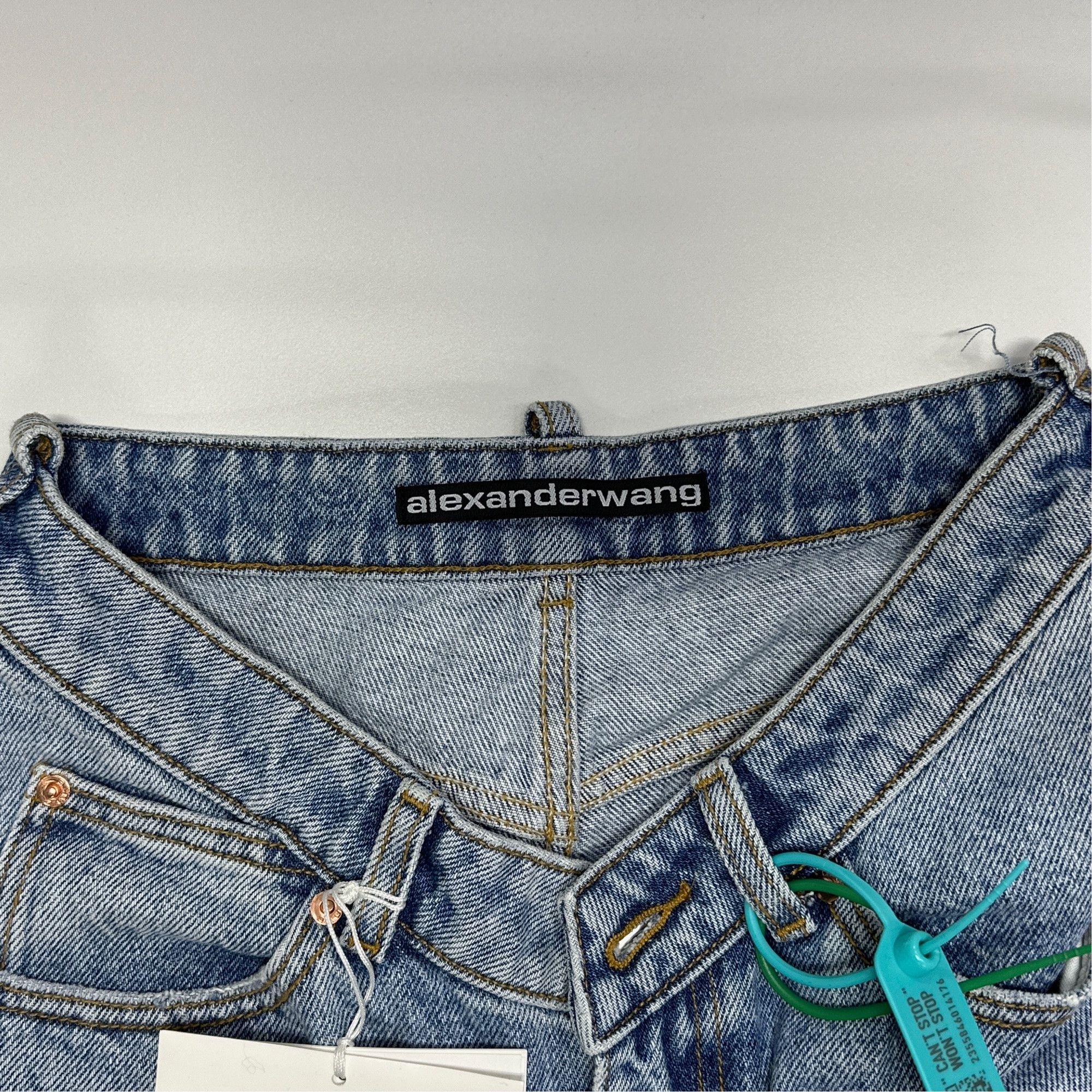 Alexander Wang Alexander Wang V Front Relaxed Jeans Size 26 Size 26" / US 2 / IT 38 - 6 Thumbnail