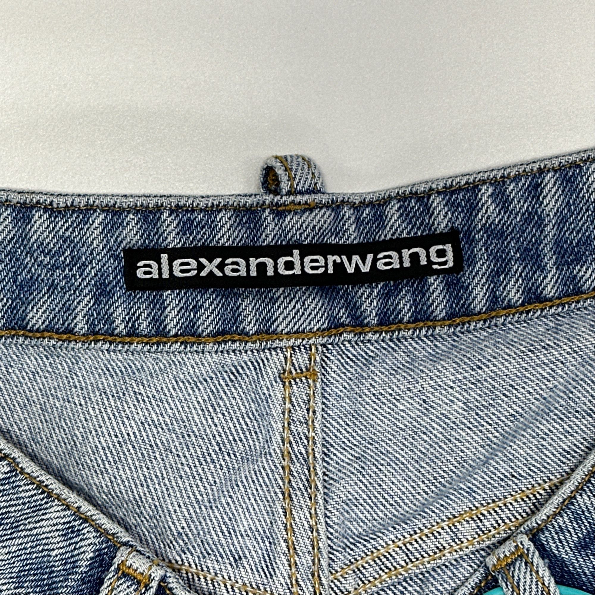 Alexander Wang Alexander Wang V Front Relaxed Jeans Size 26 Size 26" / US 2 / IT 38 - 3 Thumbnail